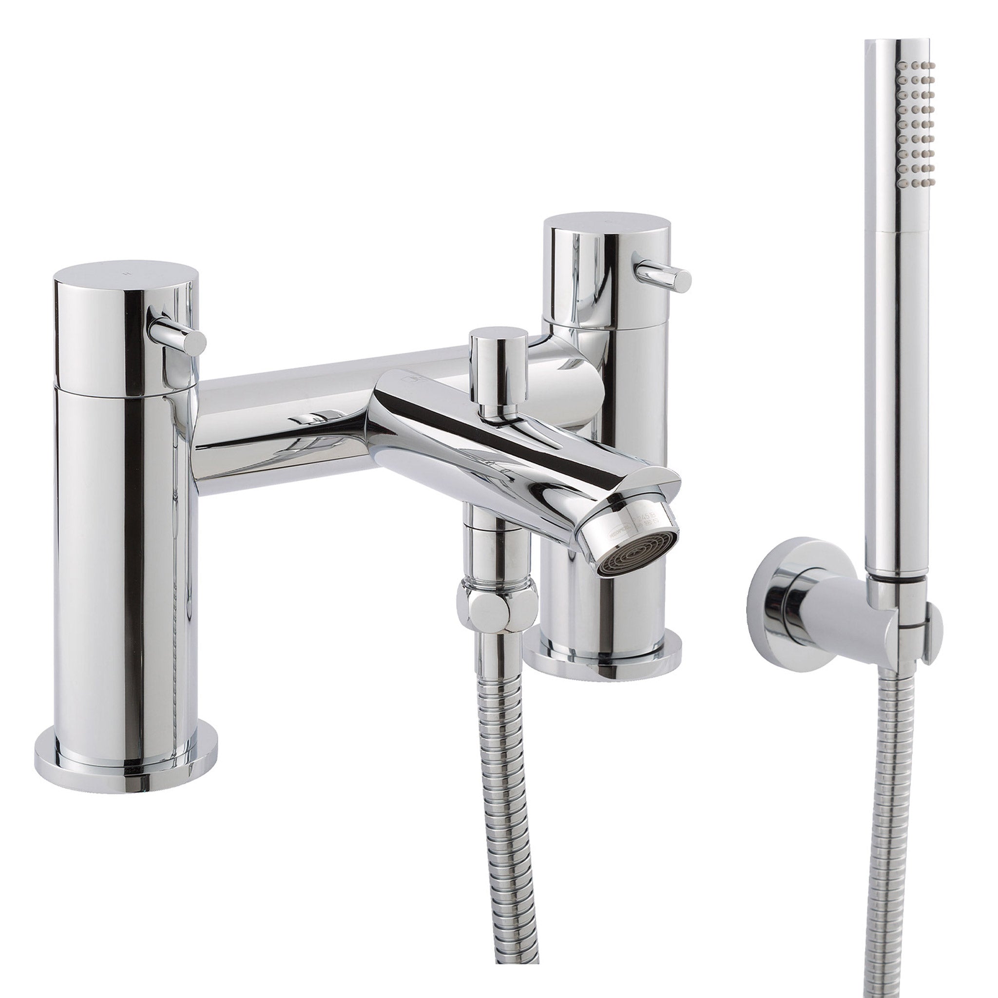 JTP Fonti 2 Hole Bath Shower Mixer Tap