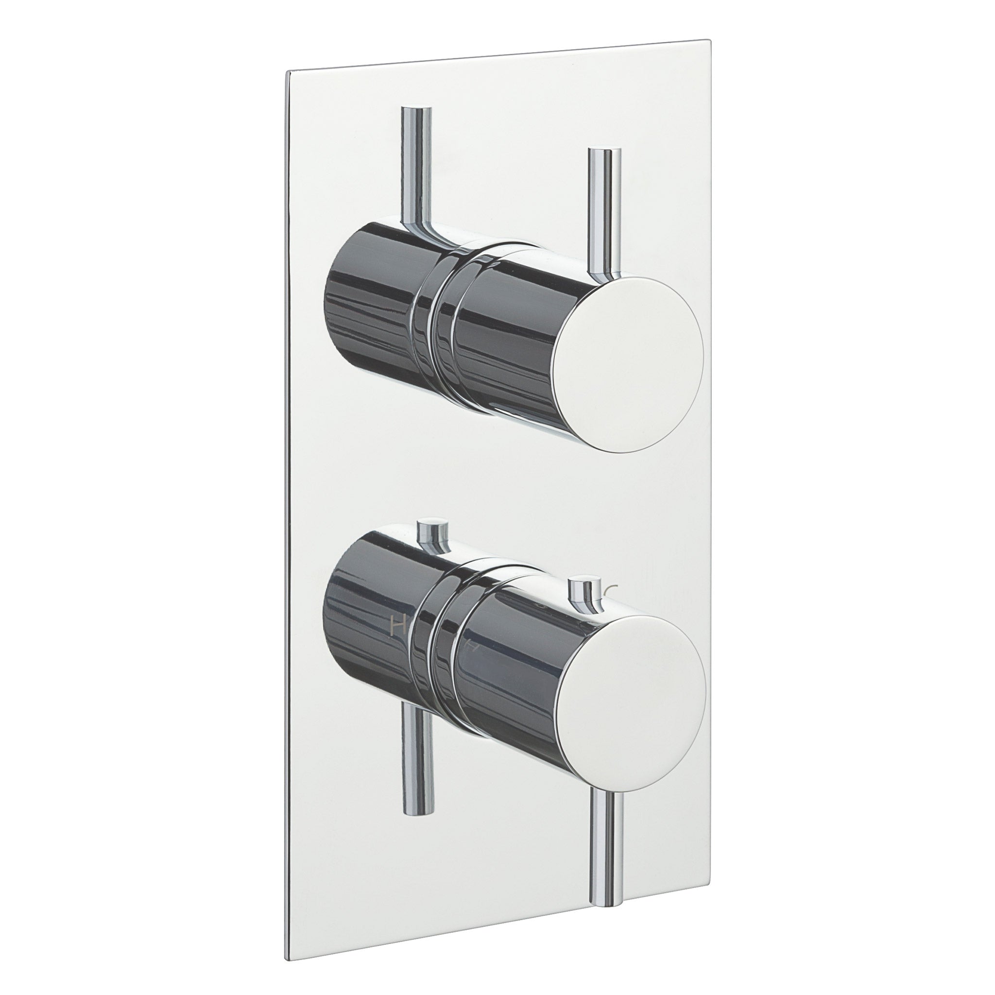 JTP Fonti 2 Outlet Thermostatic Concealed 2 Control Shower Valve