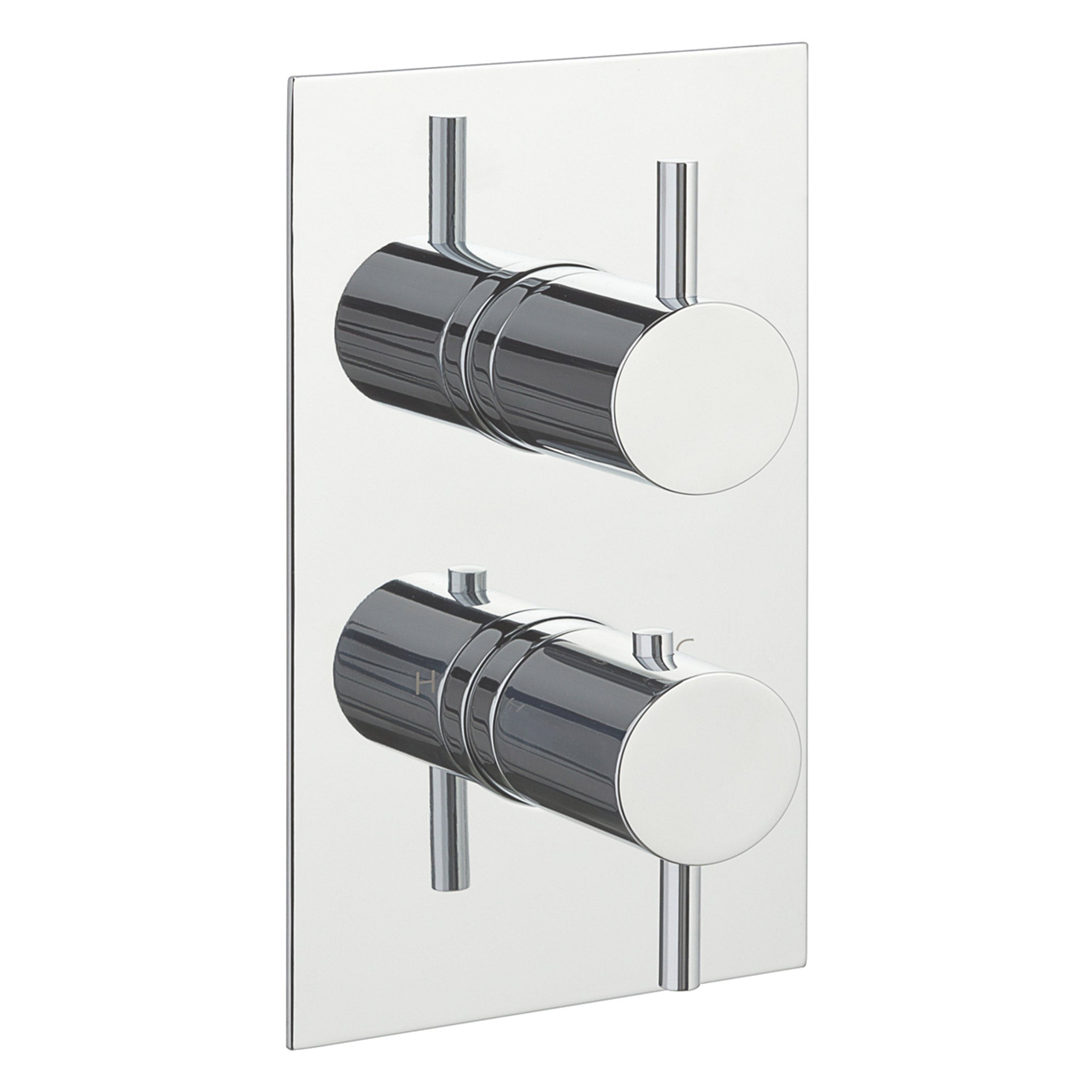 JTP Fonti 3 Outlet Thermostatic Concealed 2 Control Shower Valve