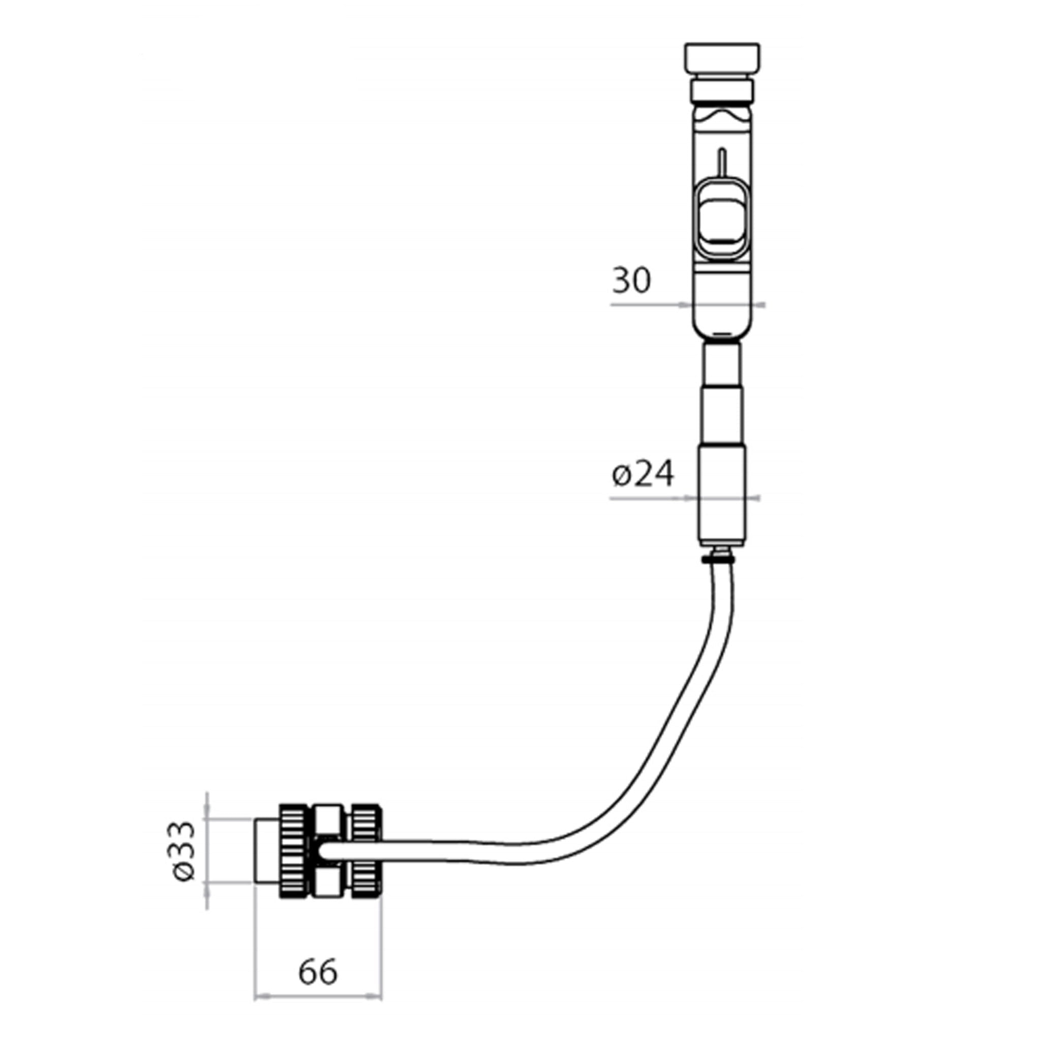 JTP VOS Pull Out Shower Hand Set