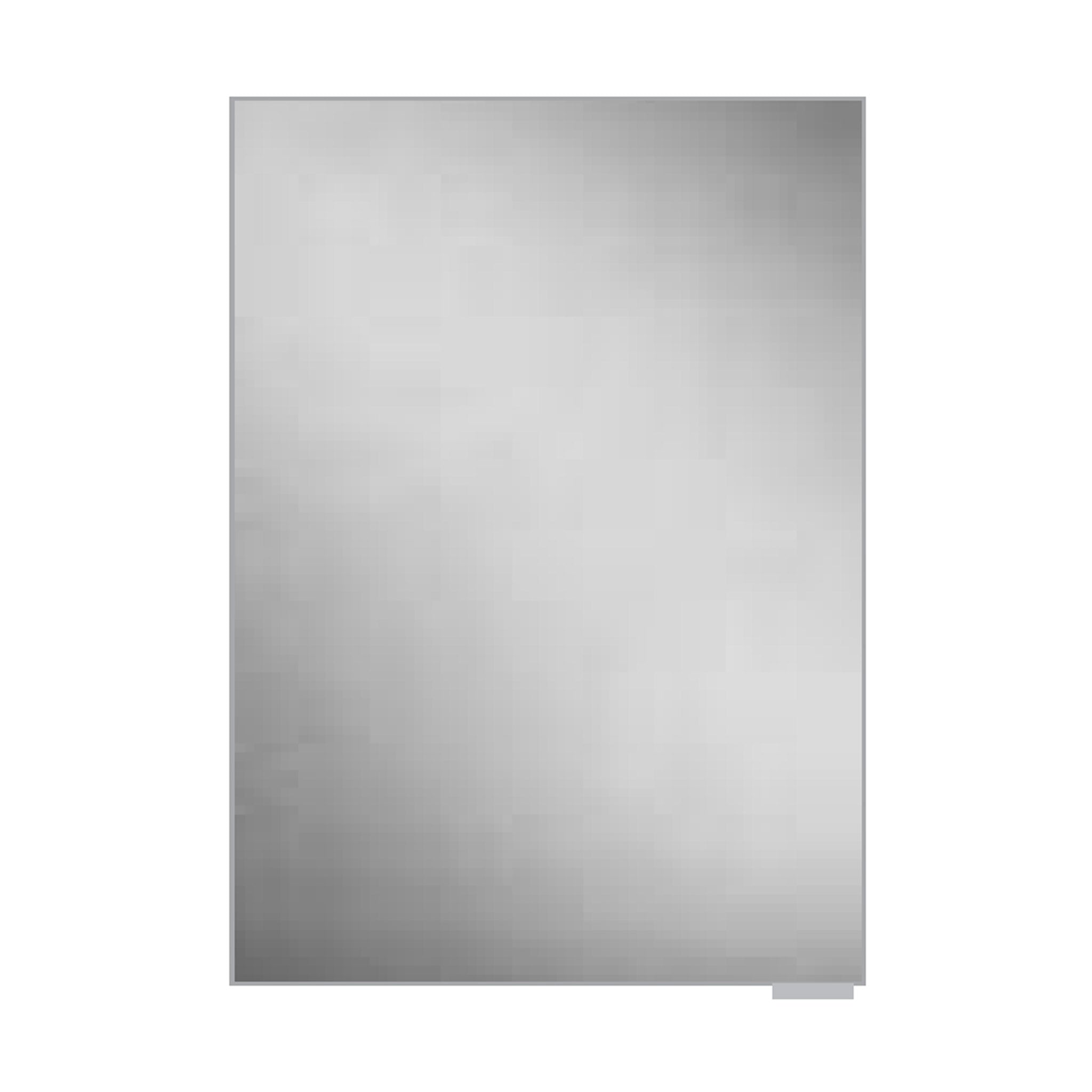 HiB Eris 50 Aluminium Mirror Cabinet 50 x 70cm