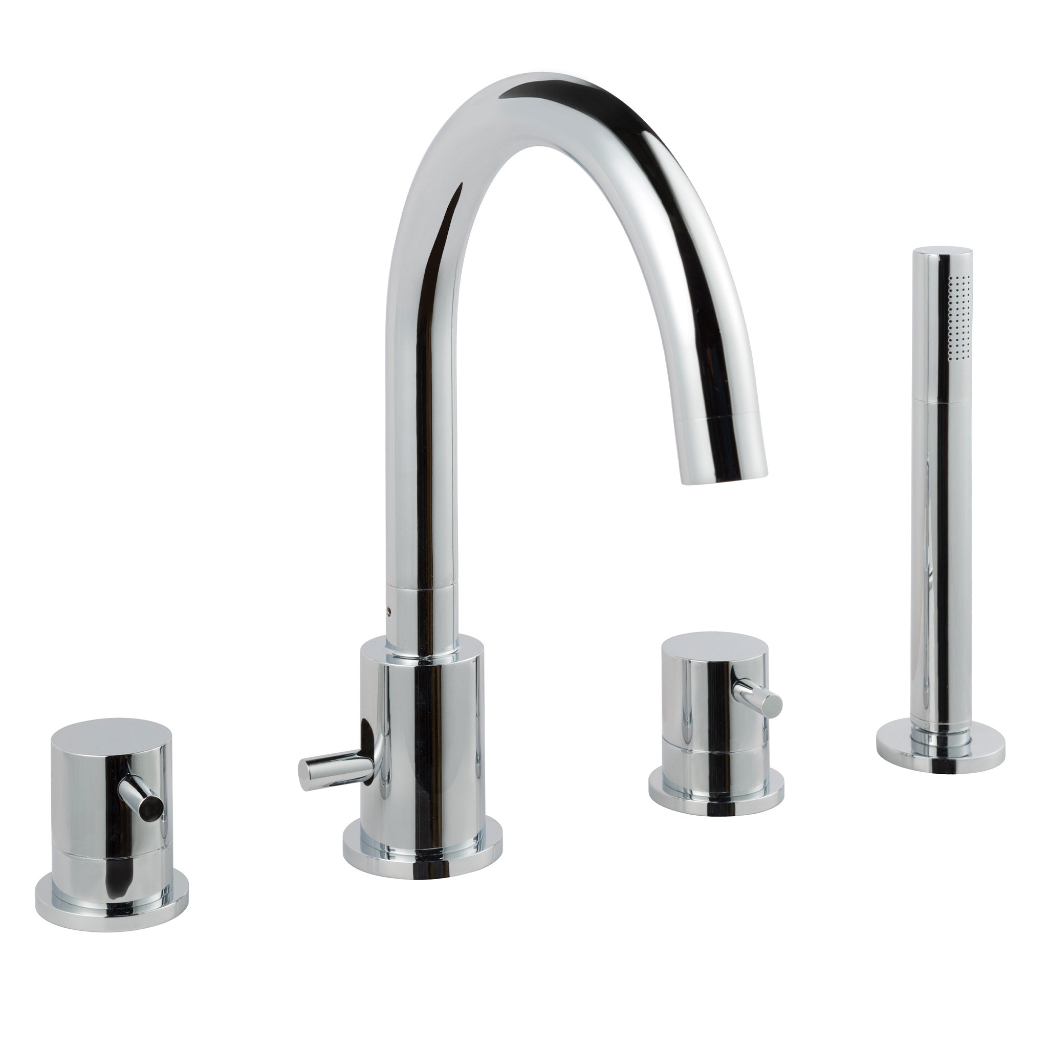 JTP Florence 4 Hole Bath Shower Mixer Tap