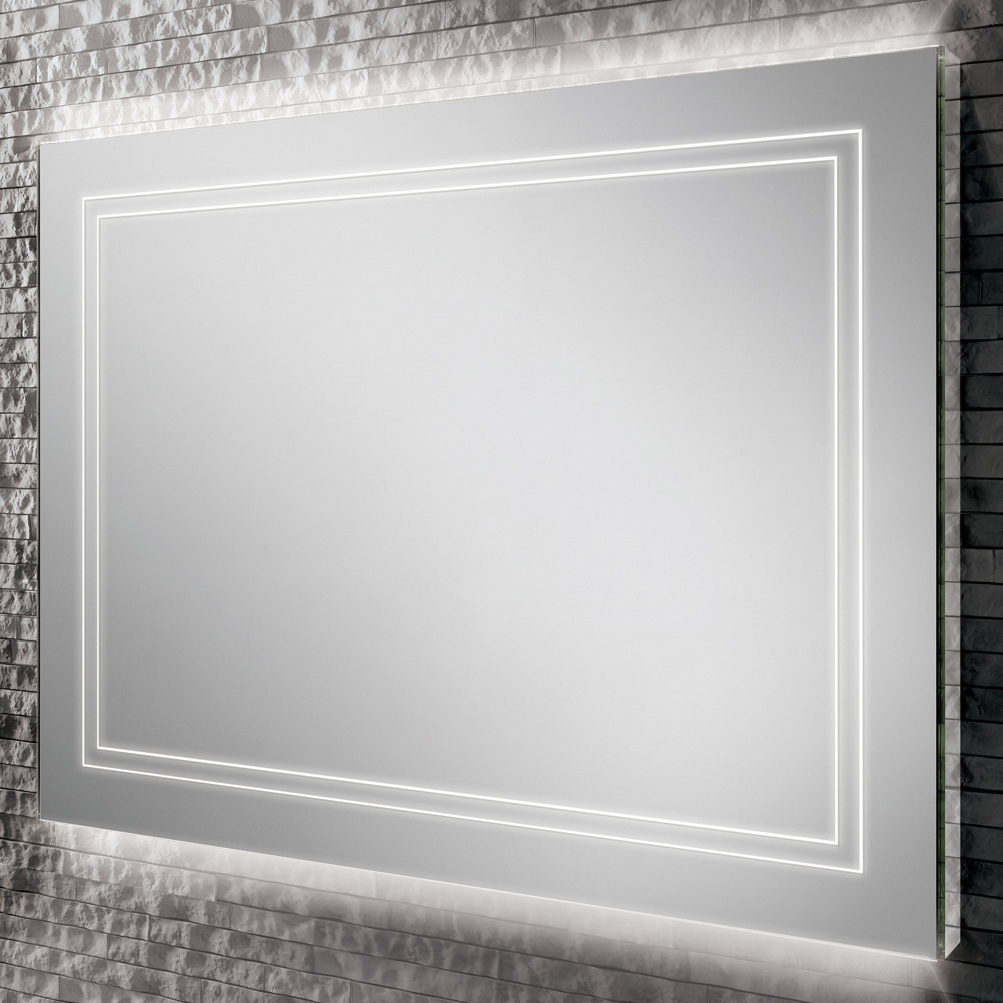 HiB Outline 80 LED Mirror 80 x 60cm