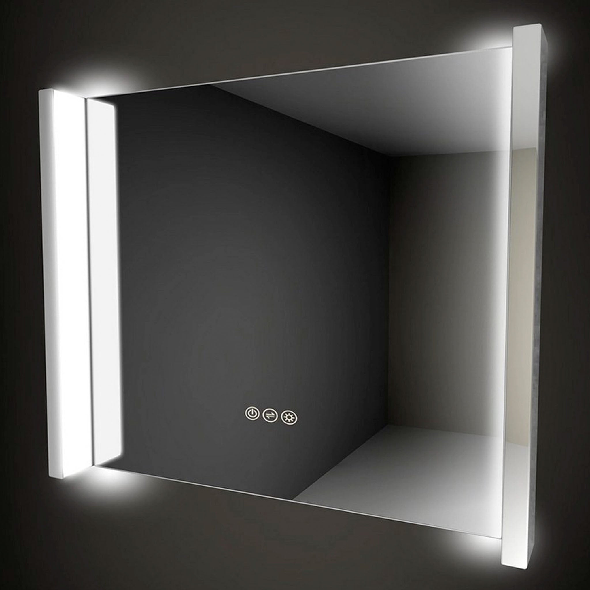 HiB Fold 80 LED Mirror 80 x 60cm