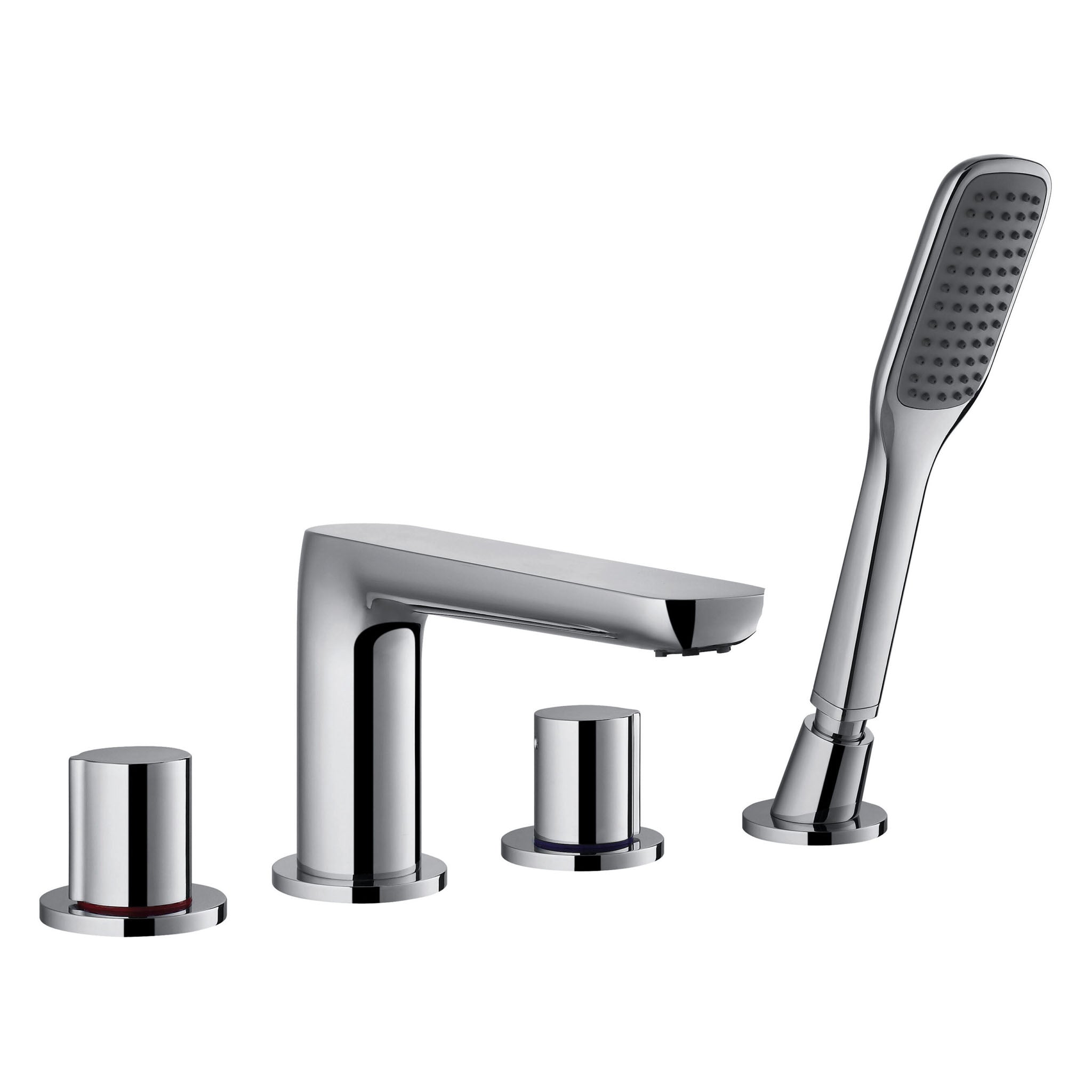 Flova Allore 4-Hole Deck Mounted Bath Shower Mixer Tap