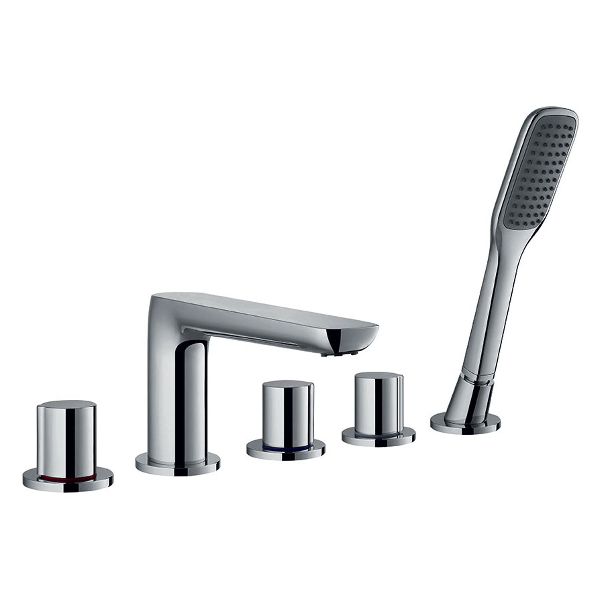 Flova Allore 5-Hole Deck Mounted Bath Shower Mixer Tap