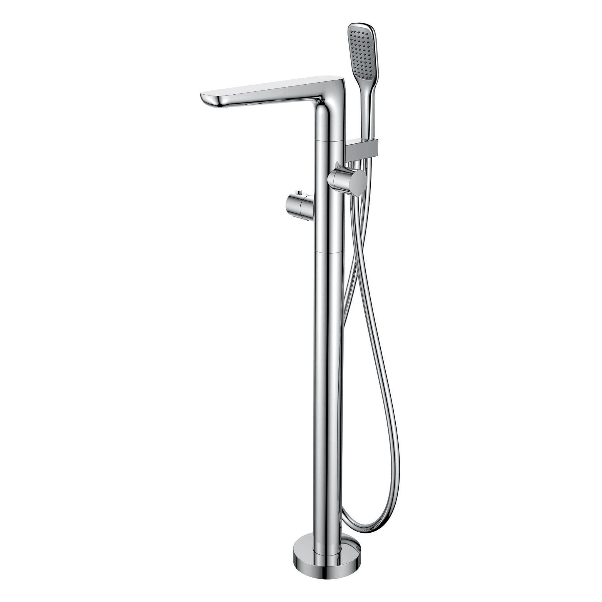 Flova Allore Thermostatic Floor Standing Bath Shower Mixer Tap