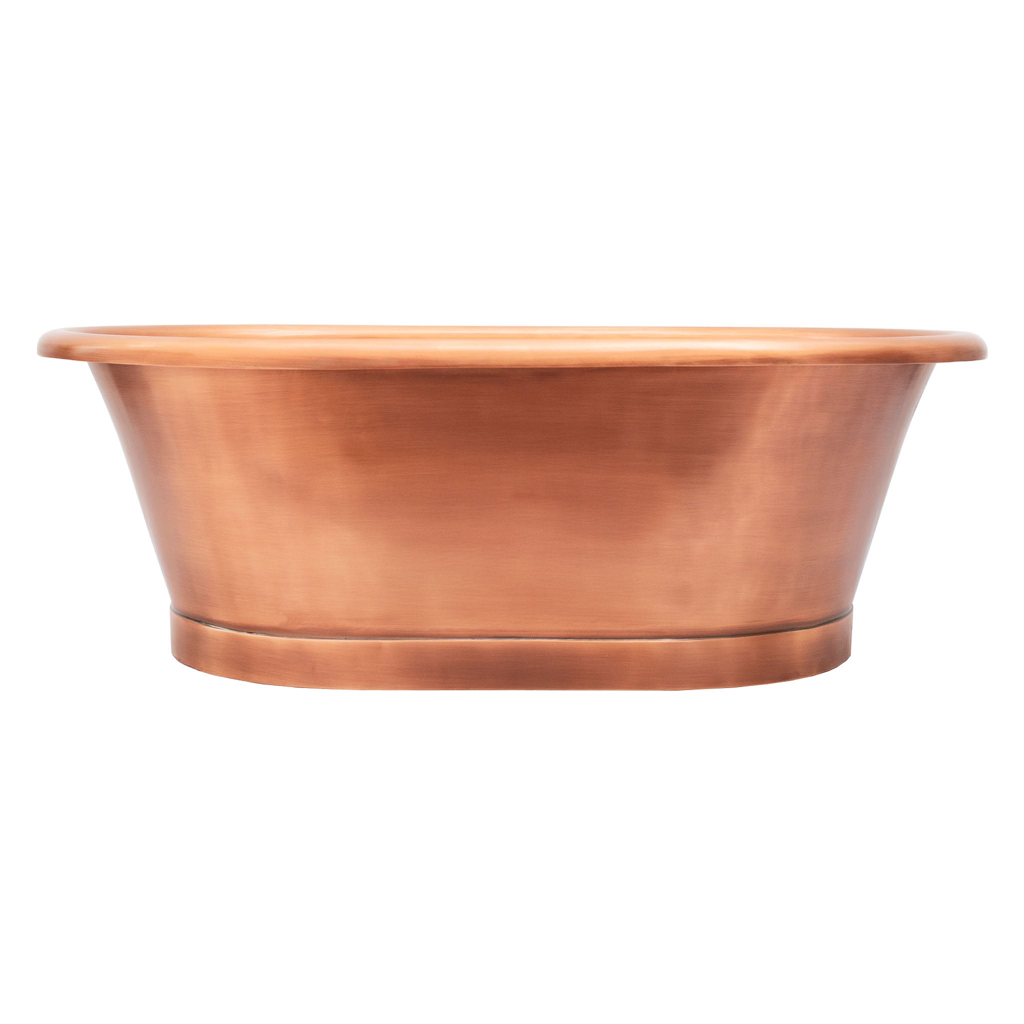 BC Designs Antique Copper Roll Top Basin 610 x 450mm