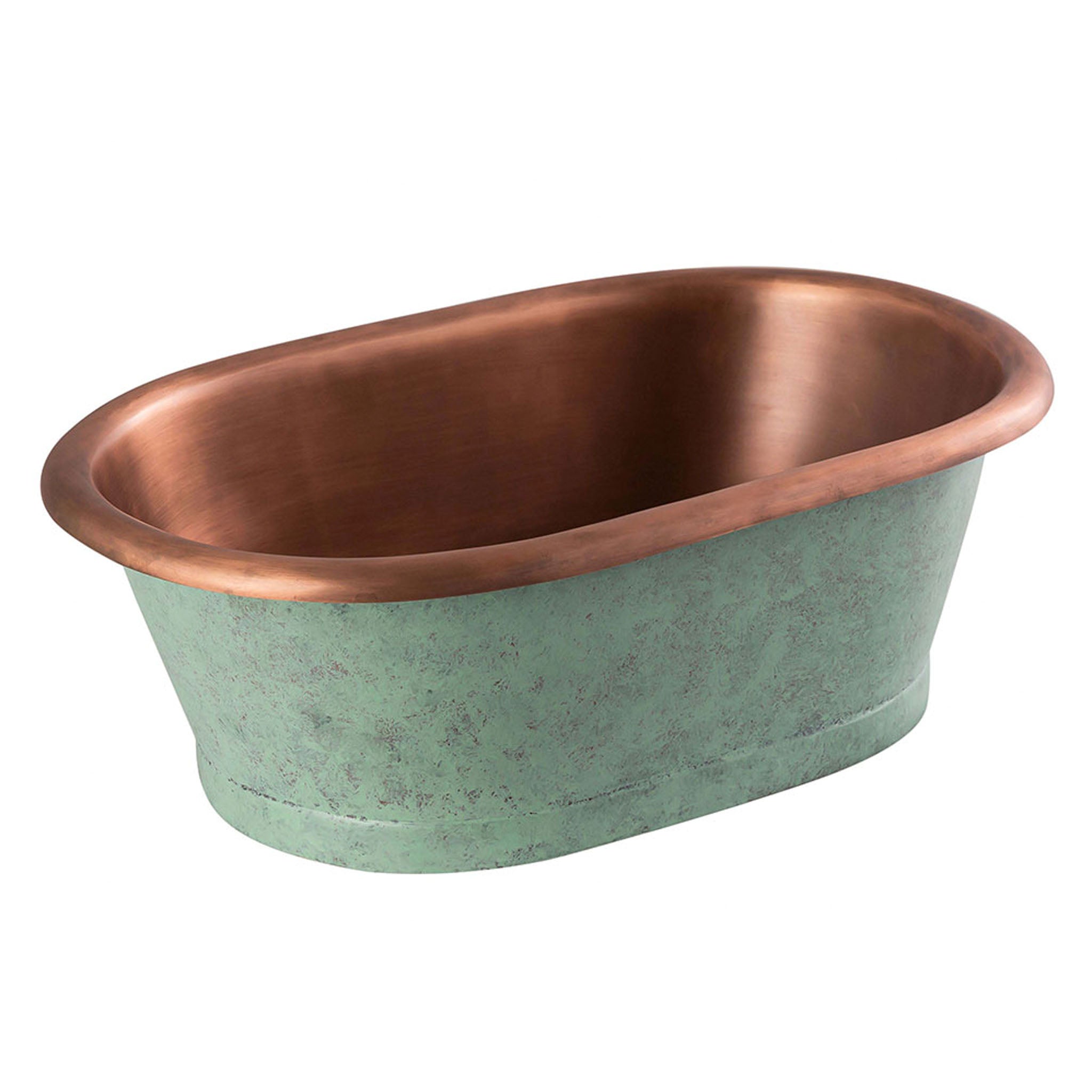 BC Designs Verdigris Green Copper Basin 610 x 450mm