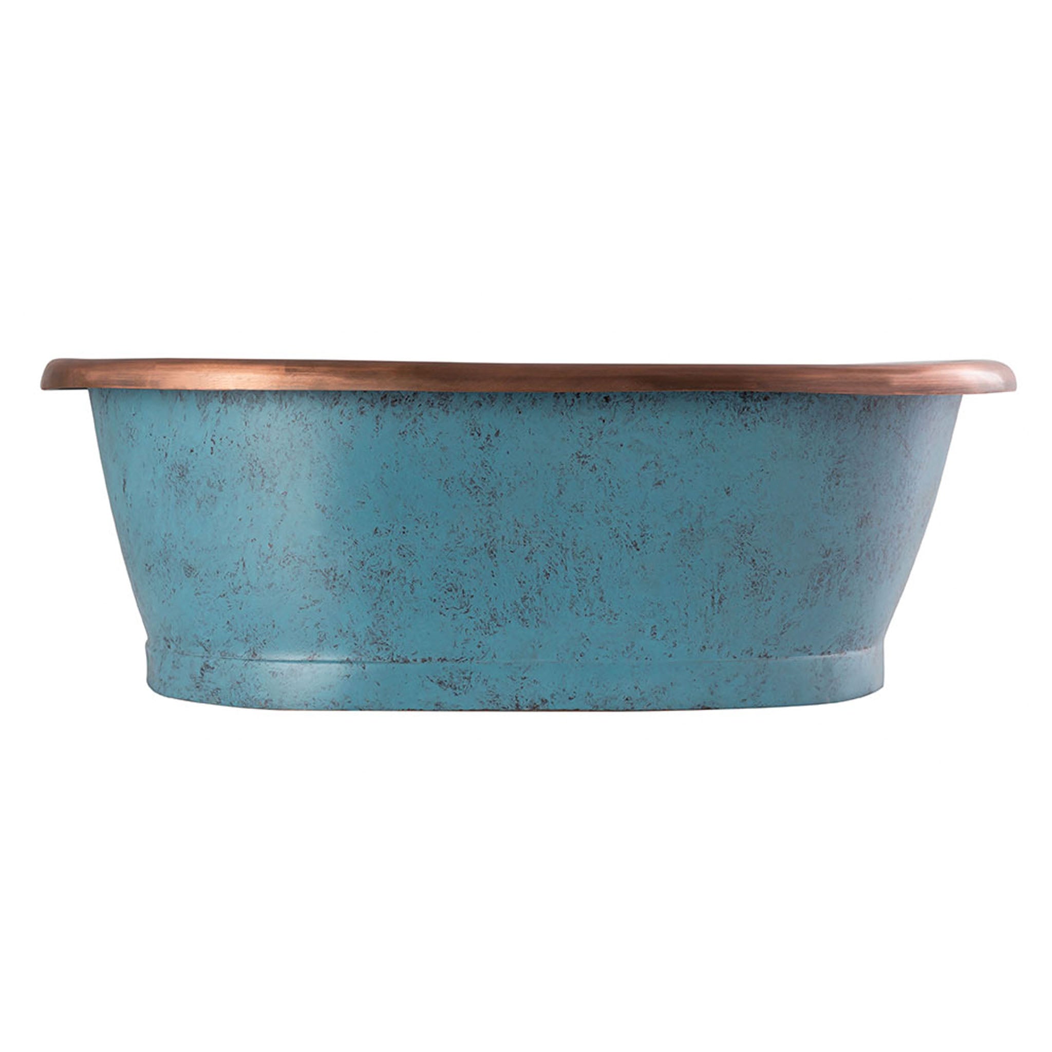 BC Designs Patinata Blue Copper Basin 610 x 450mm