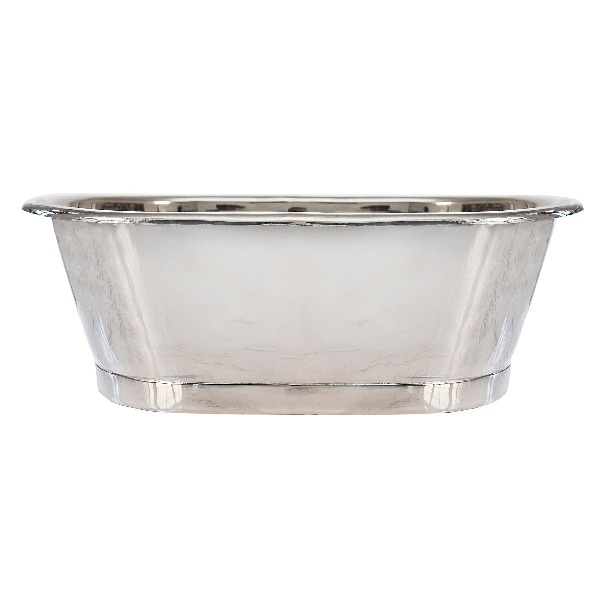 BC Designs Nickel Roll Top Basin 610 x 450mm