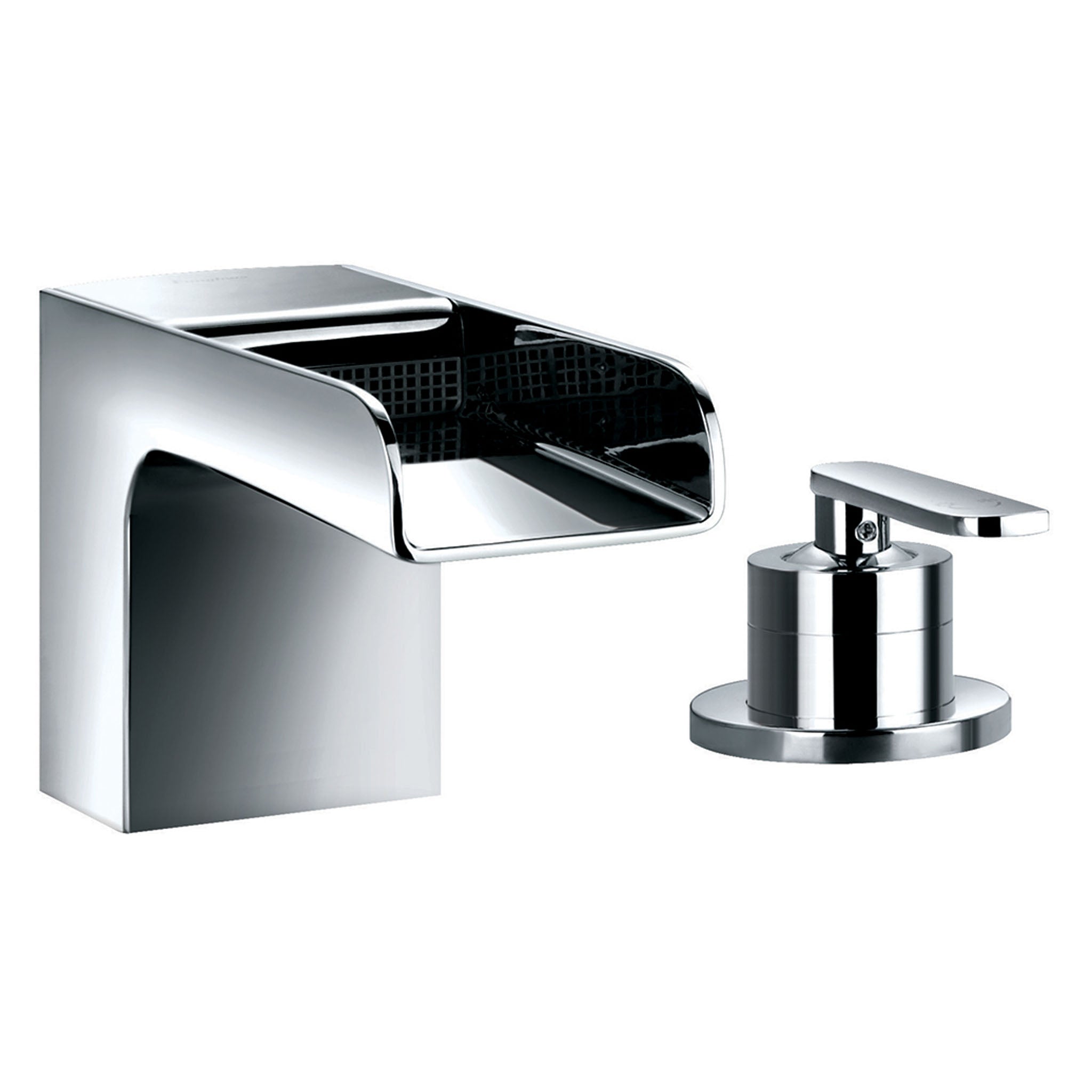 Flova Cascade 2-Hole Deck Mounted Bath Filler Tap