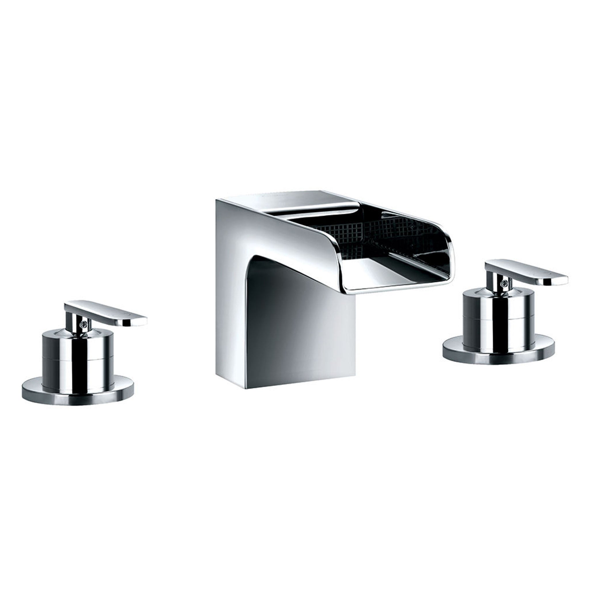 Flova Cascade 3-Hole Deck Mounted Bath Filler Tap