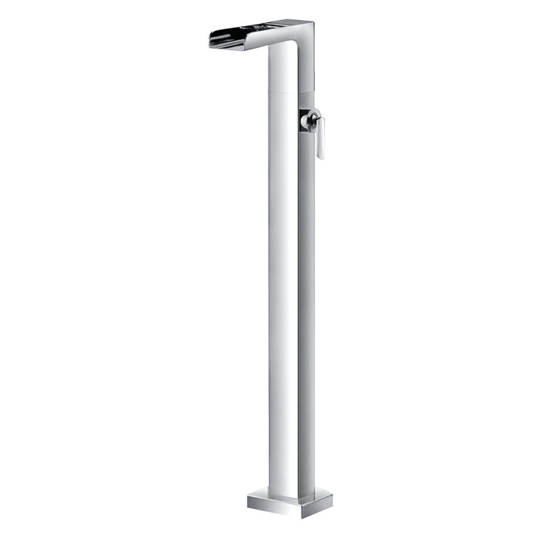 Flova Cascade Floor Standing Bath Filler Tap