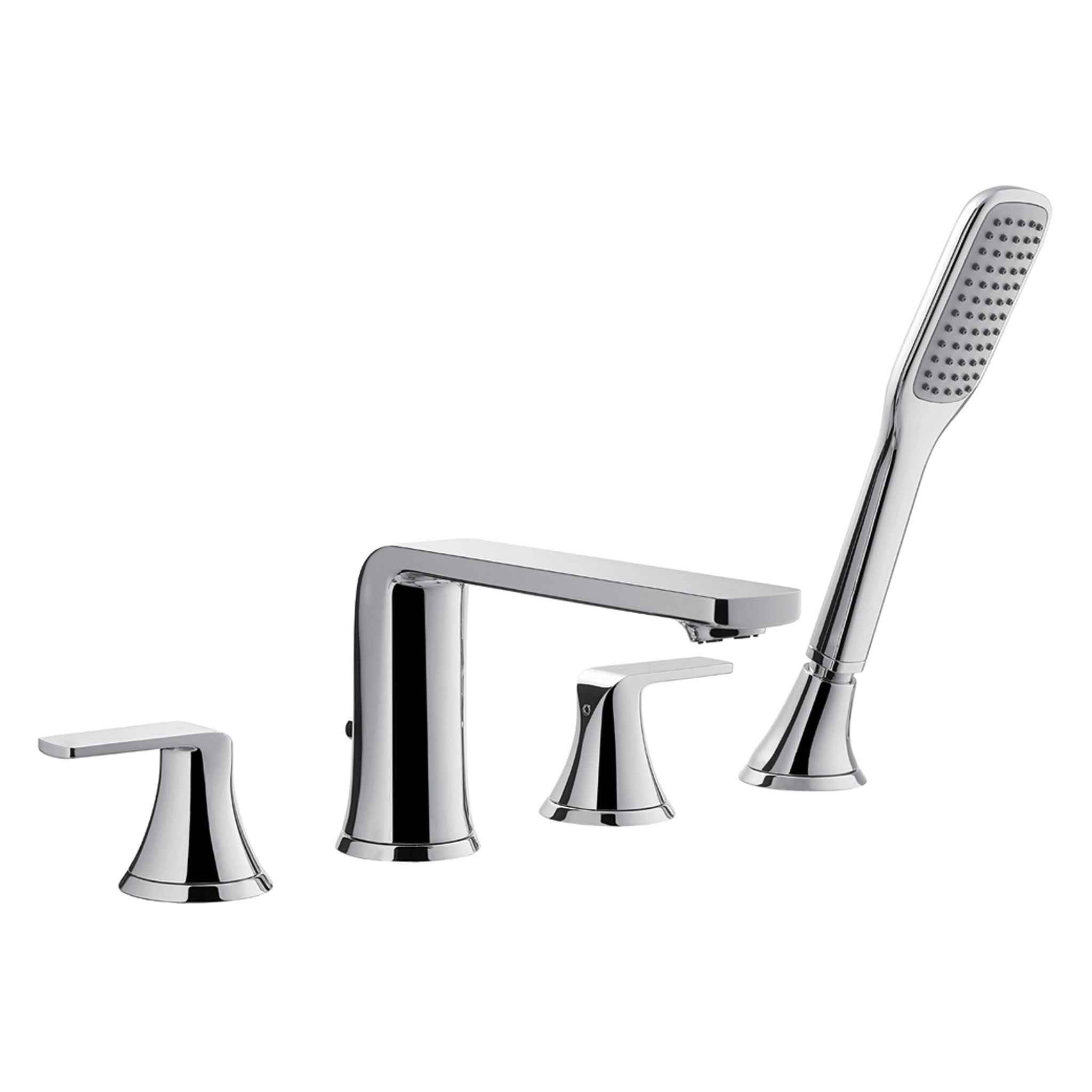 Flova Fusion 4-Hole Deck Mounted Bath Shower Mixer Tap