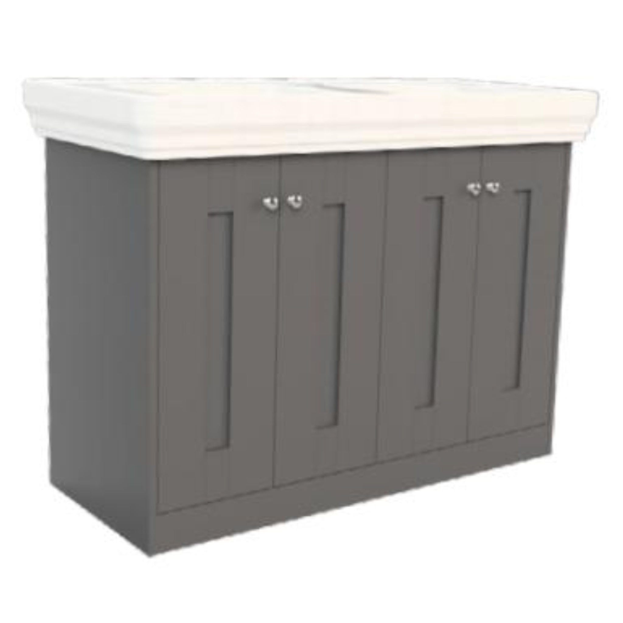 GSI Classic 125 4 Doors Vanity Unit