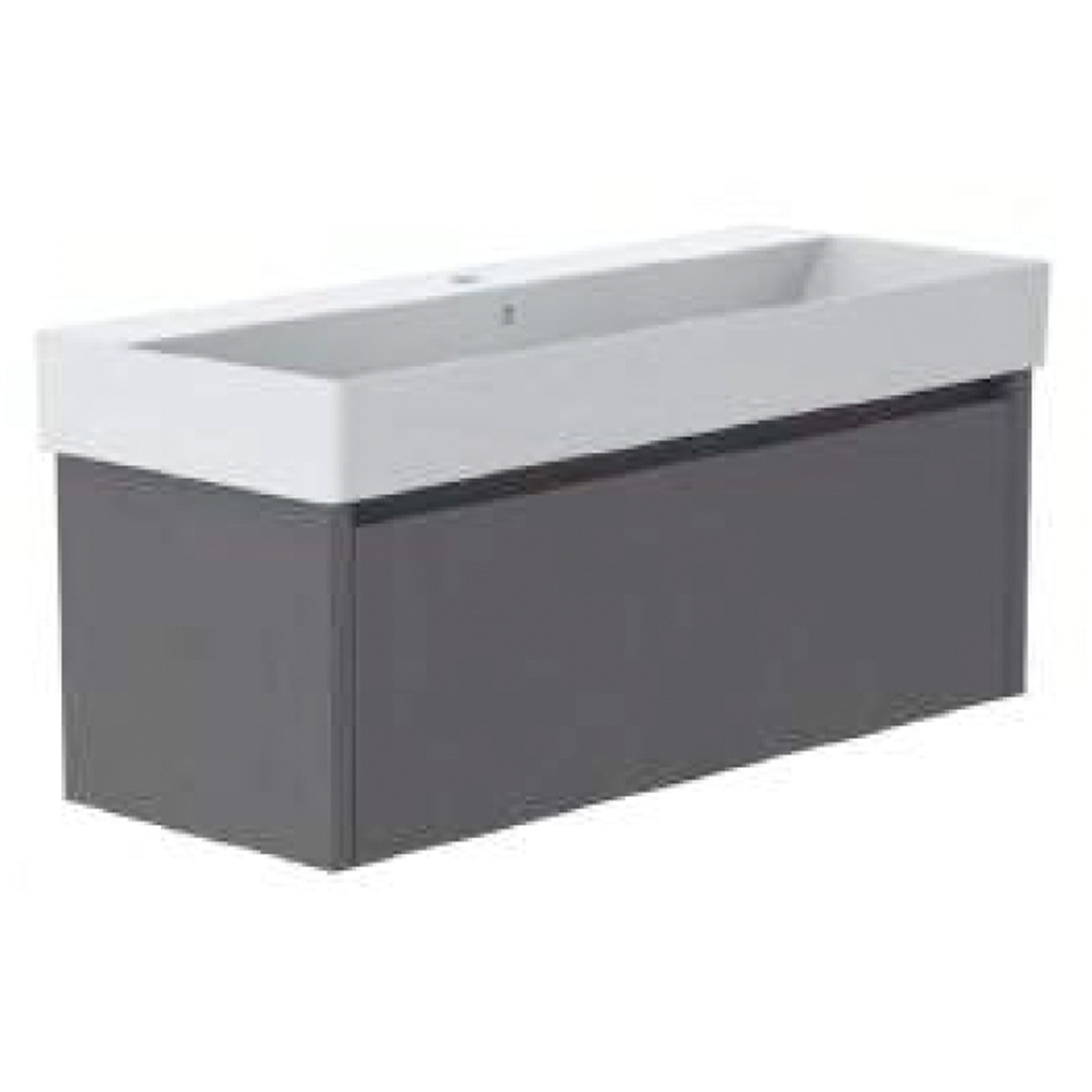 GSI Kube X Bevel 120 x 47 1 Drawer Vanity Unit