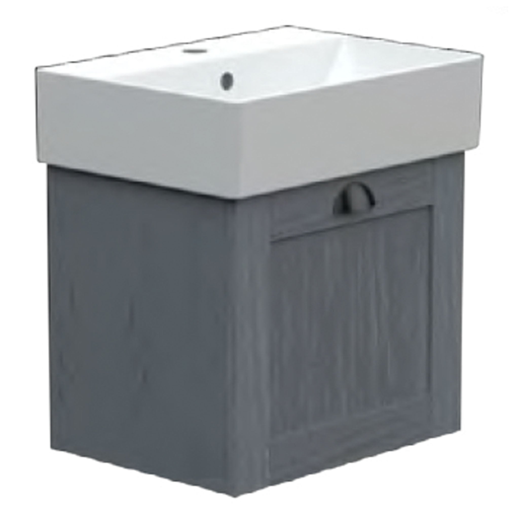 GSI Kube X Shaker 50 x 37 1 Drawer Vanity Unit