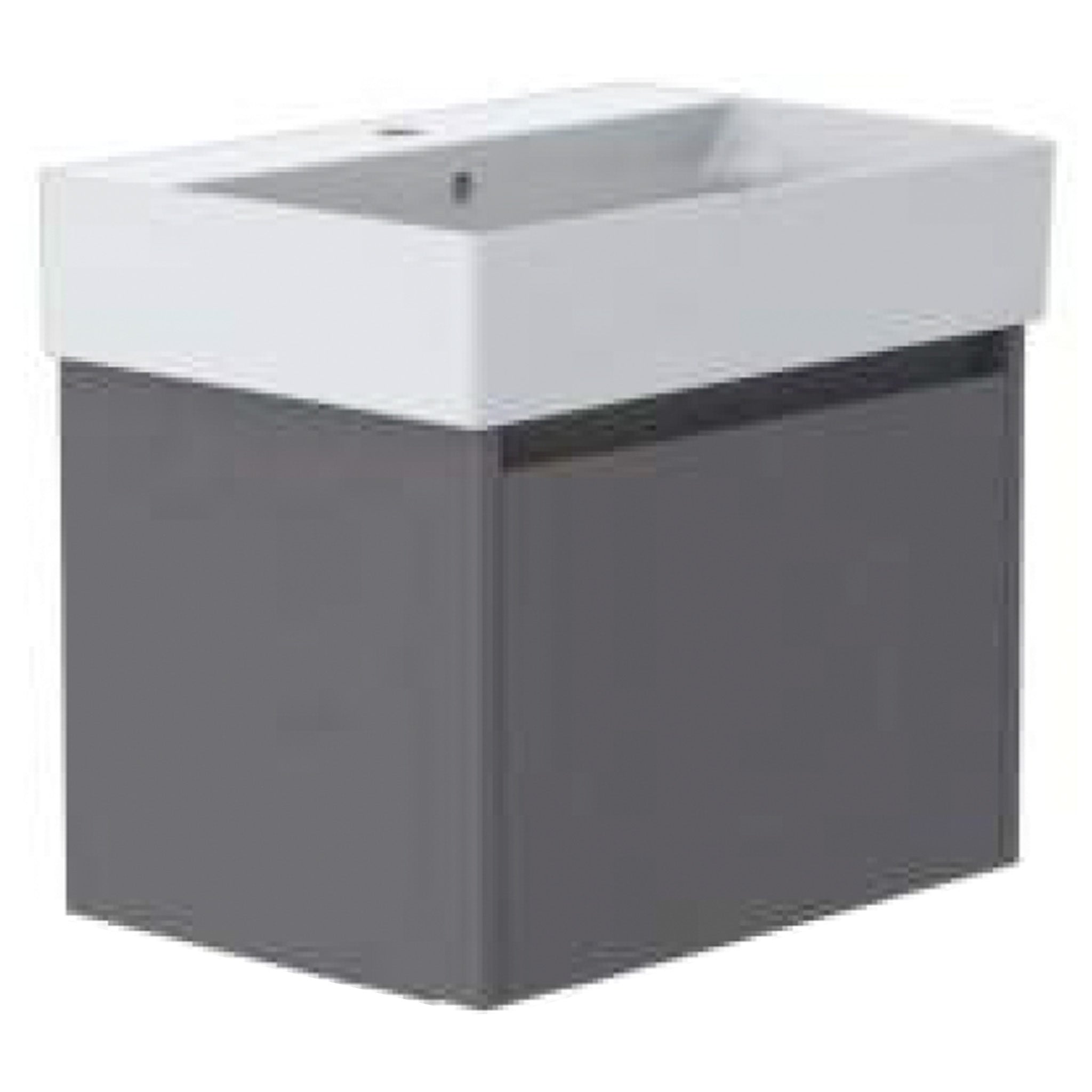 GSI Kube X Bevel 60 x 47 1 Drawer Vanity Unit