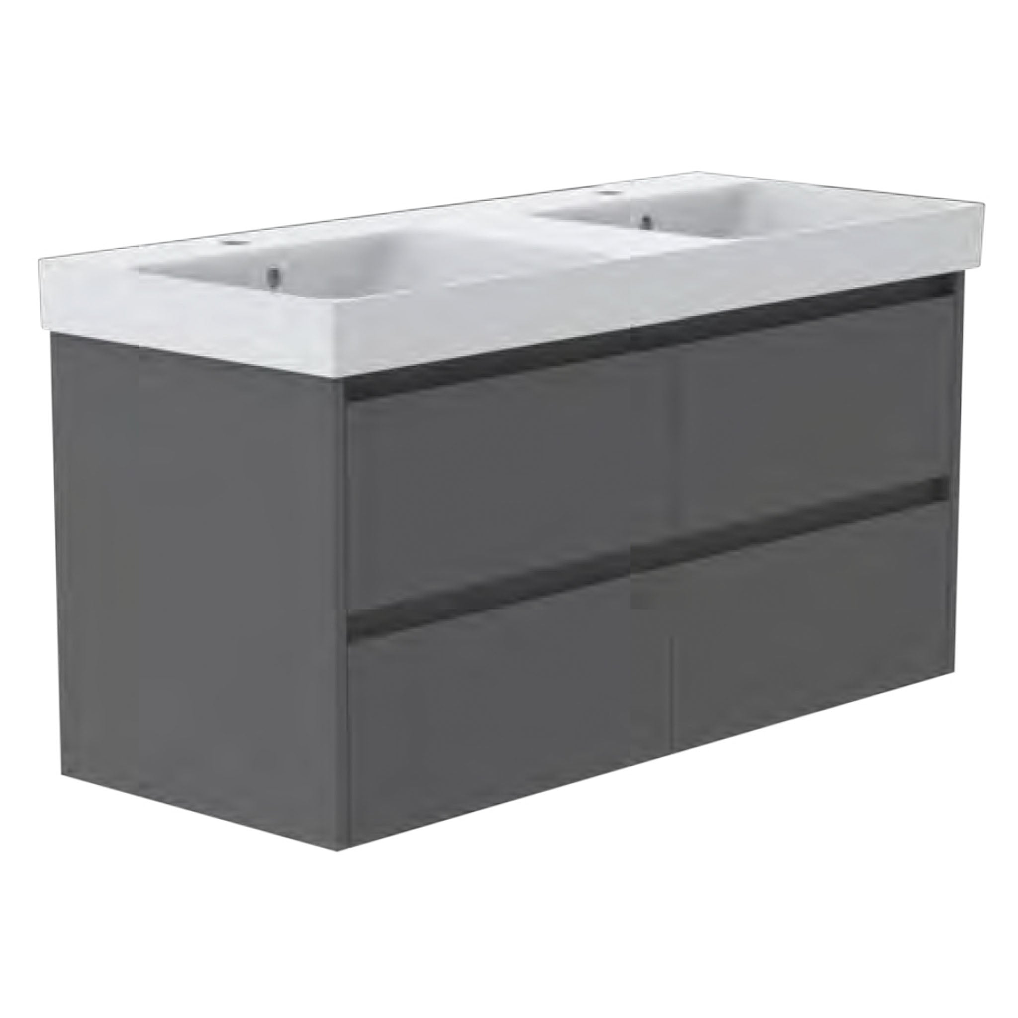 GSI Nubes 120 x 50 4 Drawer Vanity Unit