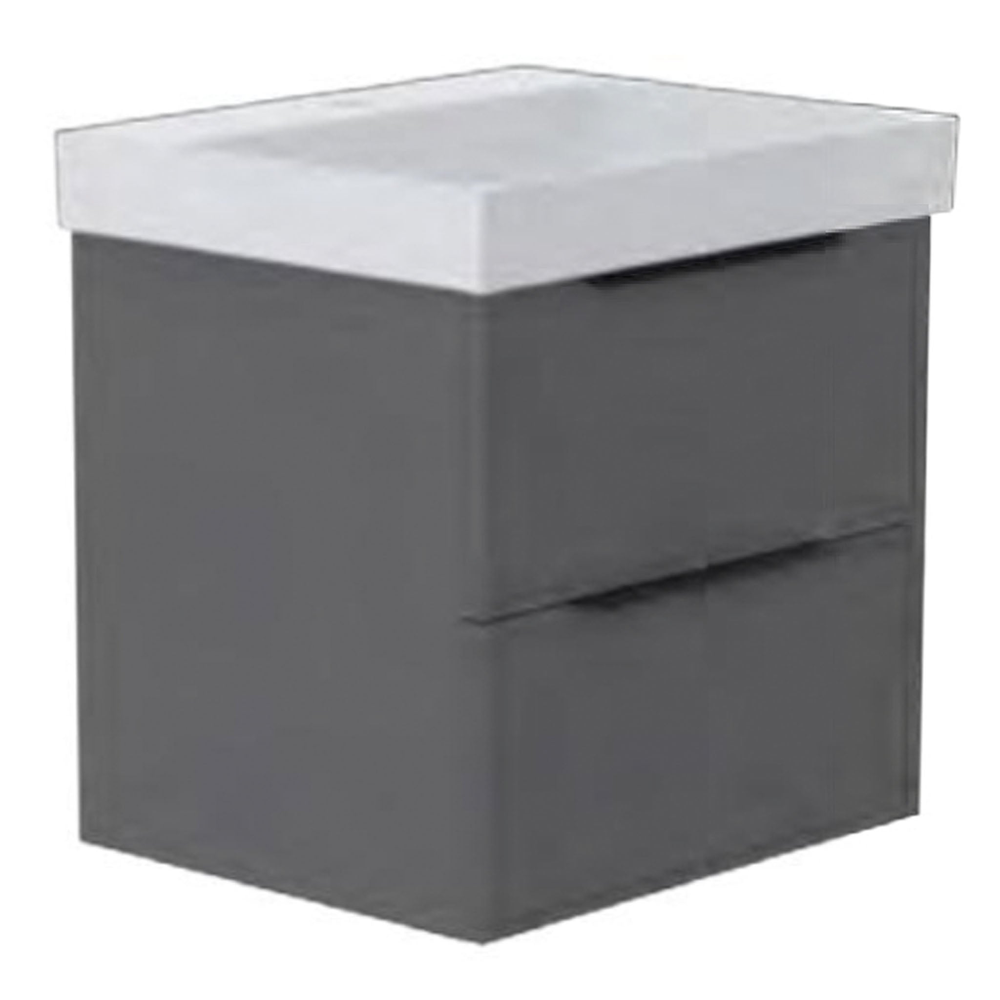 GSI Nubes Edge 60 x 50 2 Drawer Vanity Unit