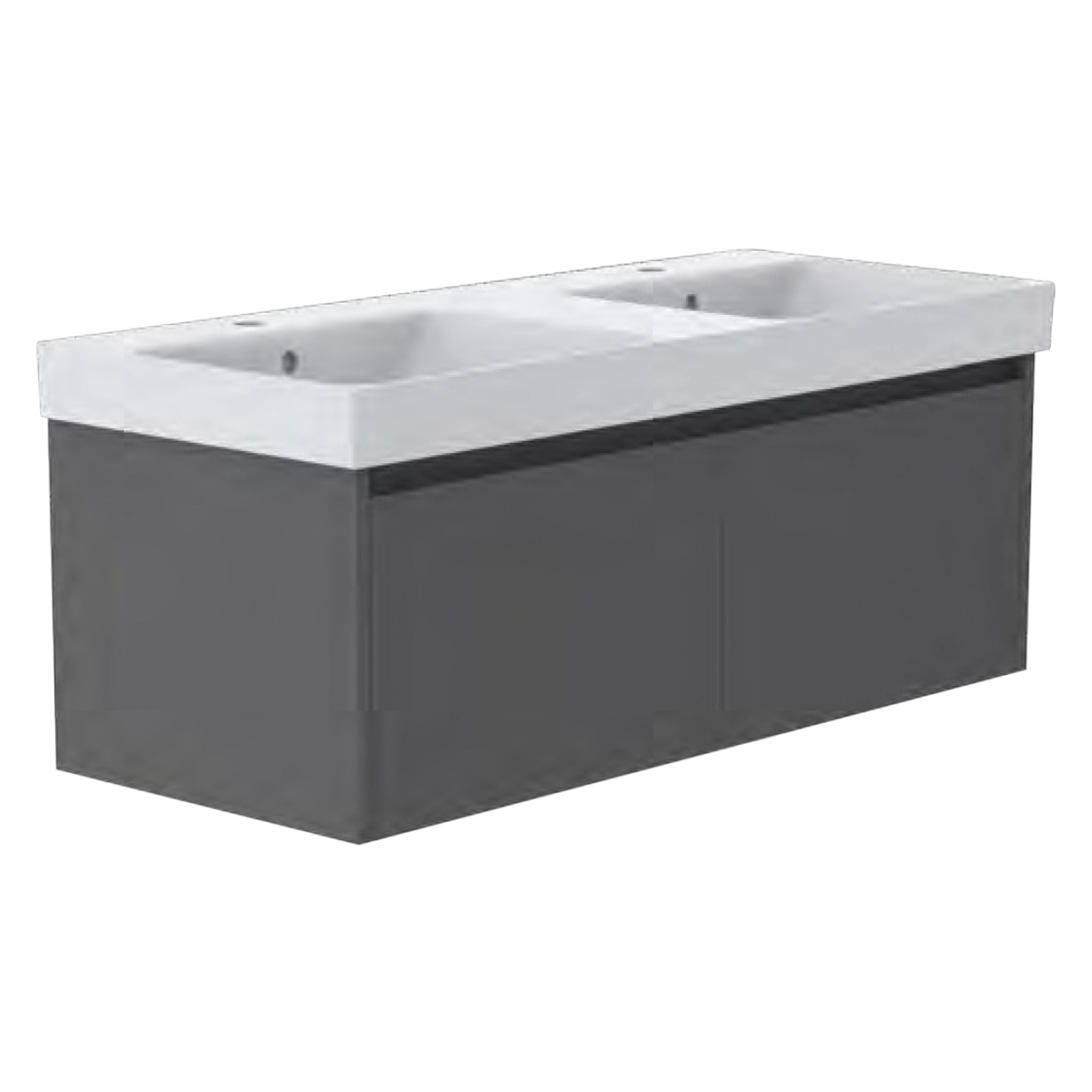 GSI Nubes 120 x 50 2 Drawer Vanity Unit