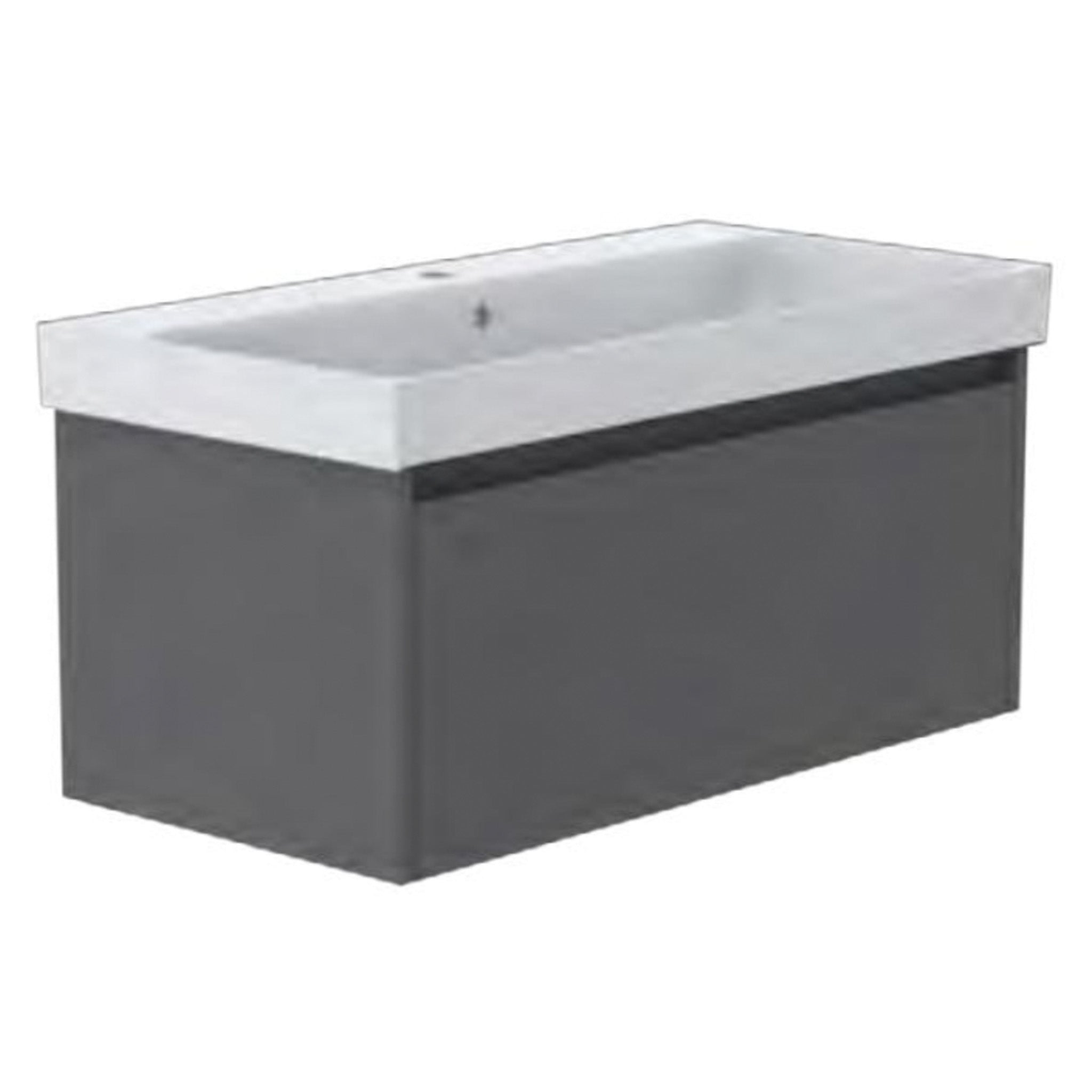 GSI Nubes 100 x 50 1 Drawer Vanity Unit