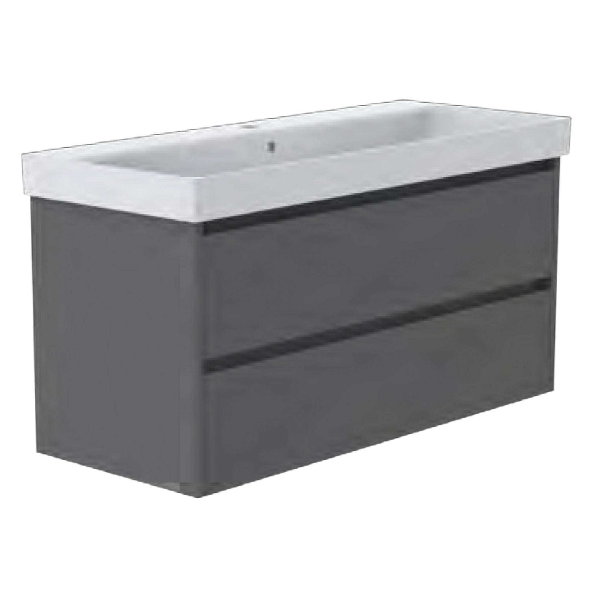 GSI Nubes 120 x 50 2 Drawer Vanity Unit