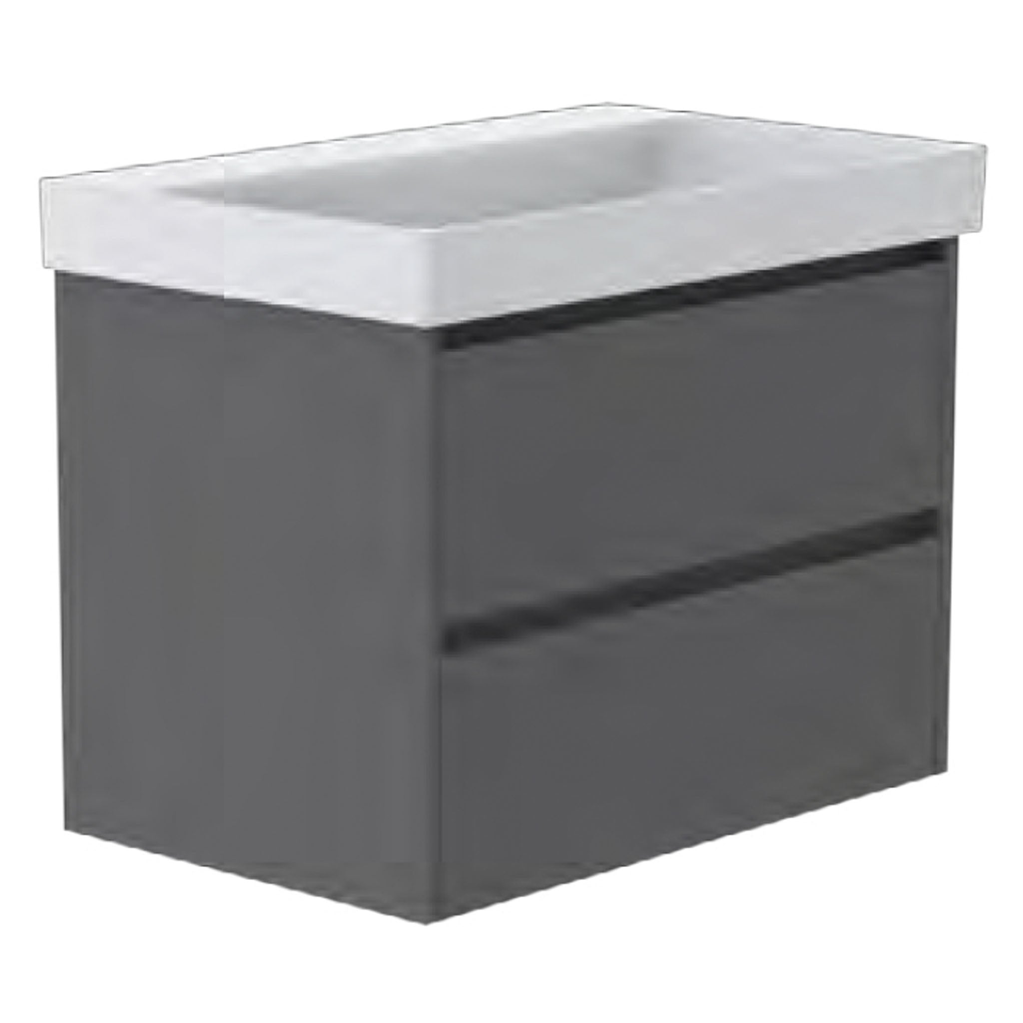 GSI Nubes 80 x 50 2 Drawer Vanity Unit