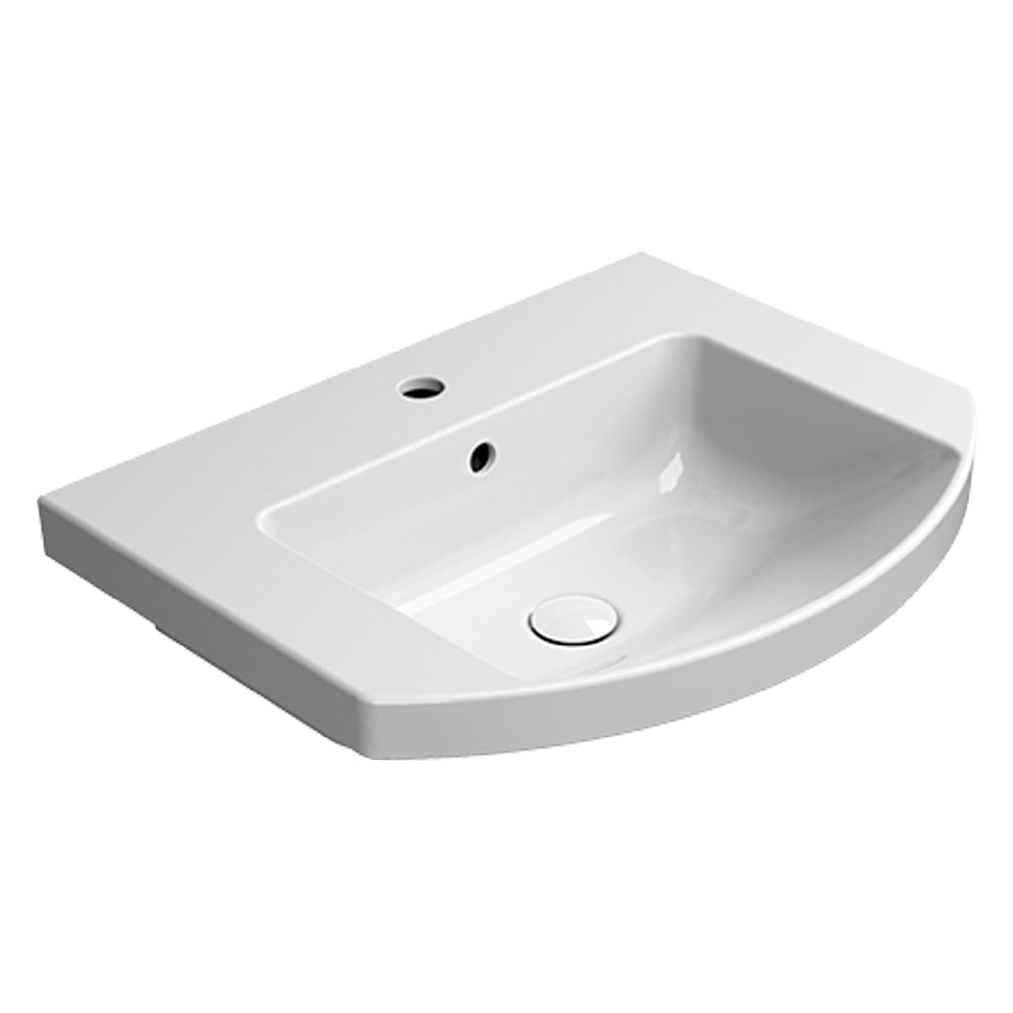 GSI City Curved 60 x 49 Washbasin