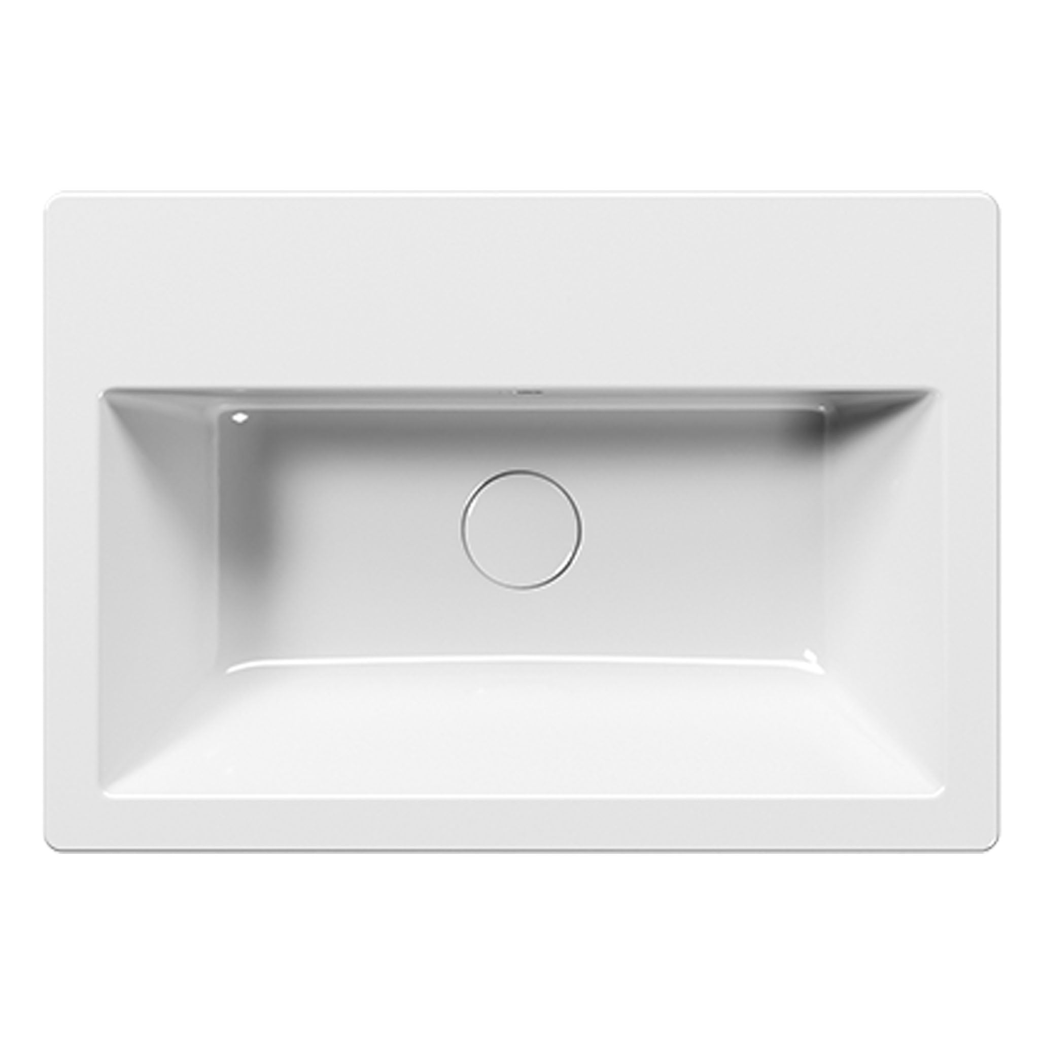 GSI Kube X 58 x 40 Built-In Countertop Washbasin