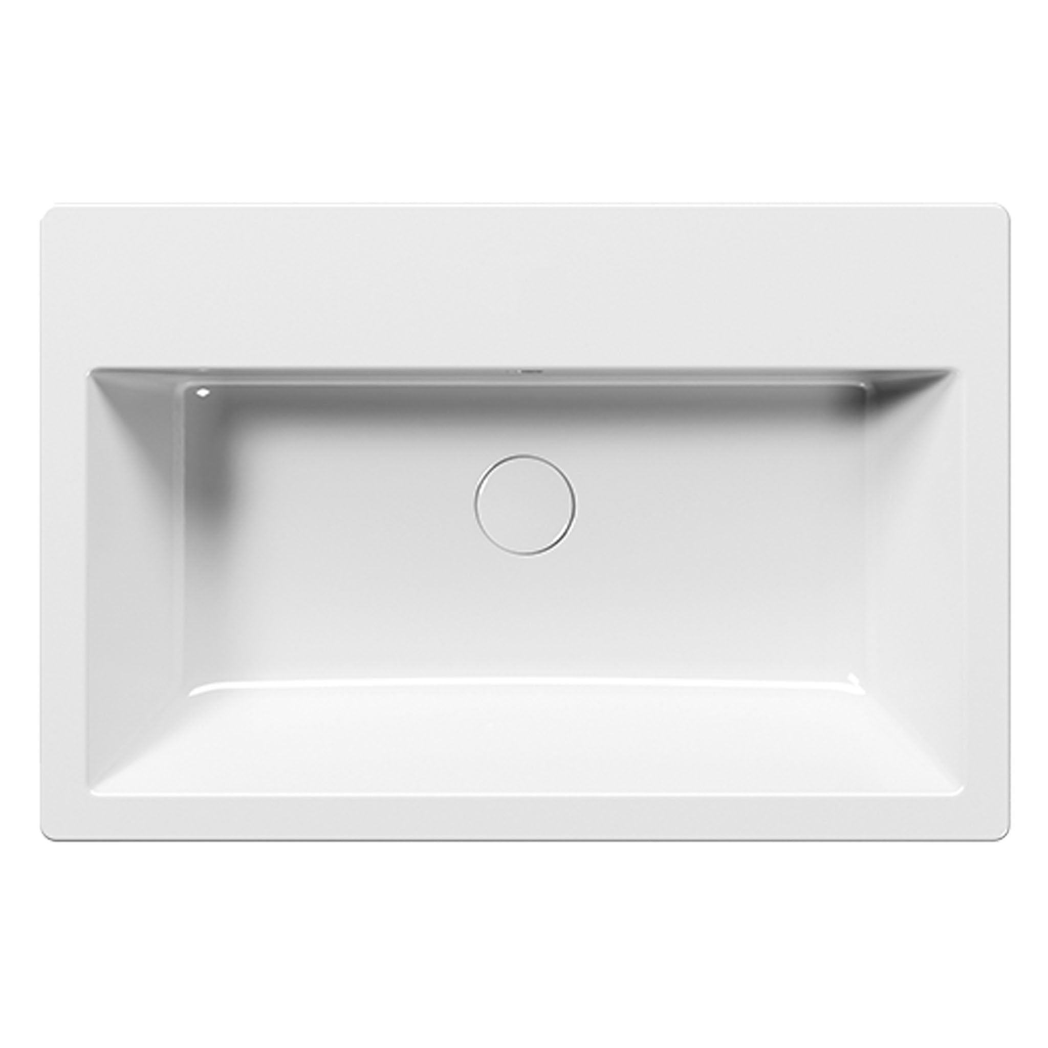 GSI Kube X 70 x 46 Built-In Countertop Washbasin