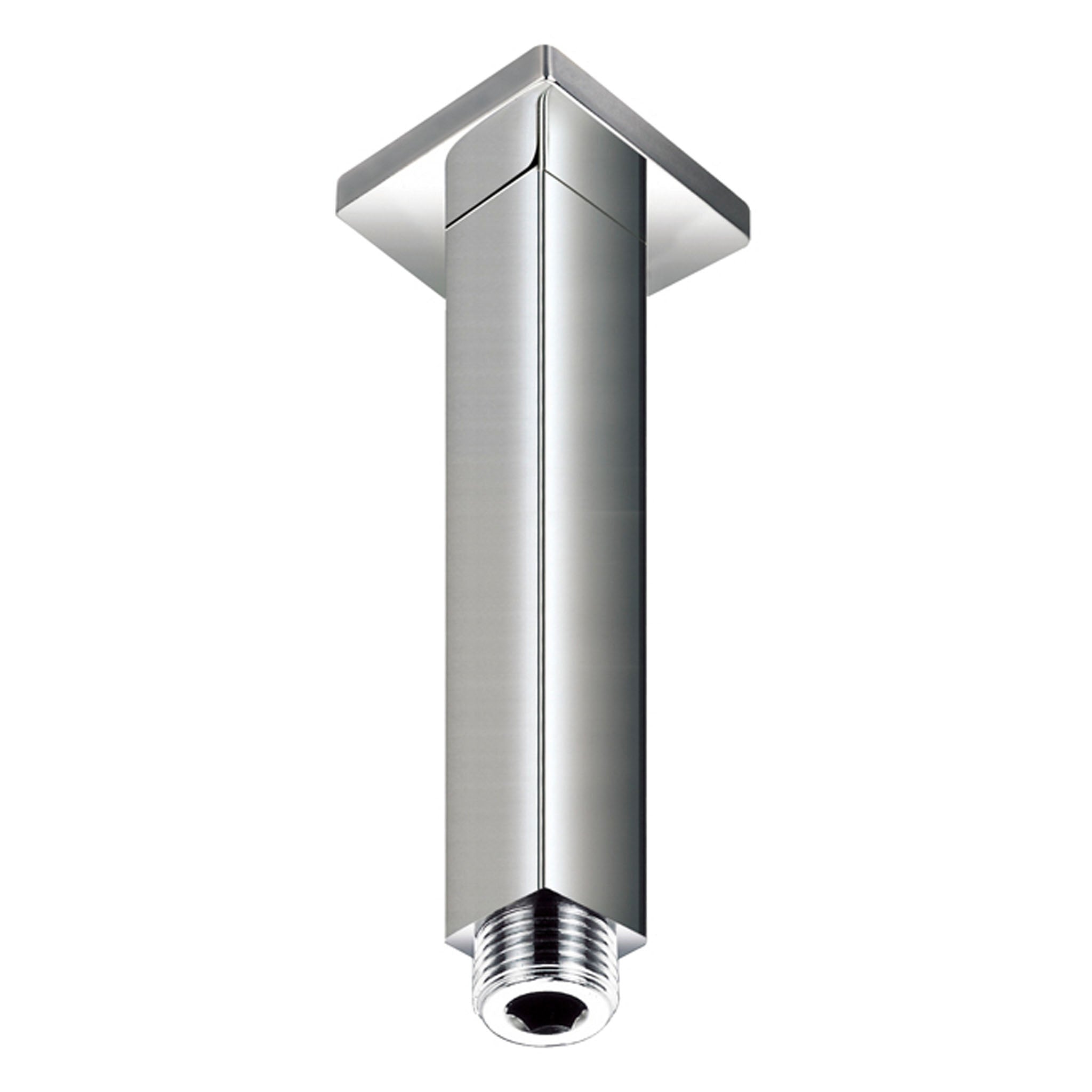 Flova Quba Square Ceiling Mounted Shower Arm 120mm