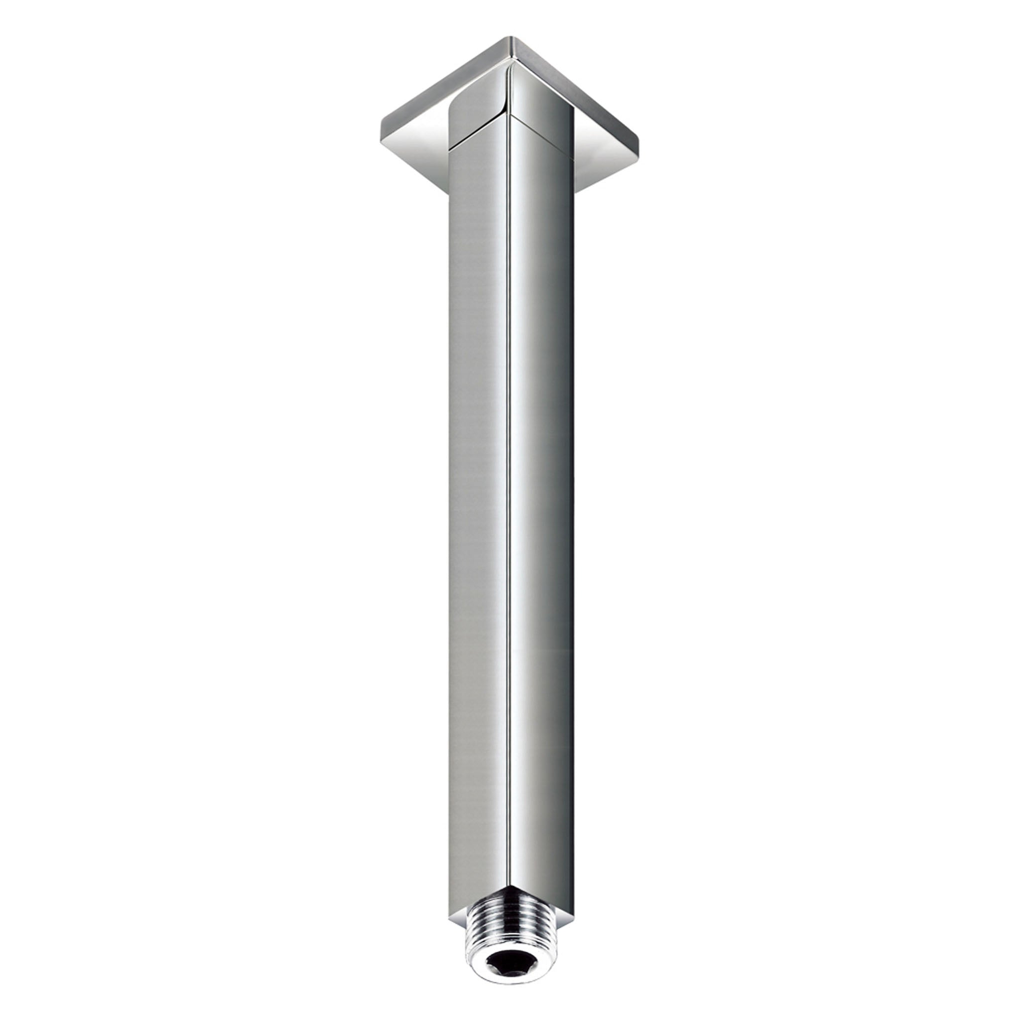 Flova Quba Square Ceiling Mounted Shower Arm 360mm