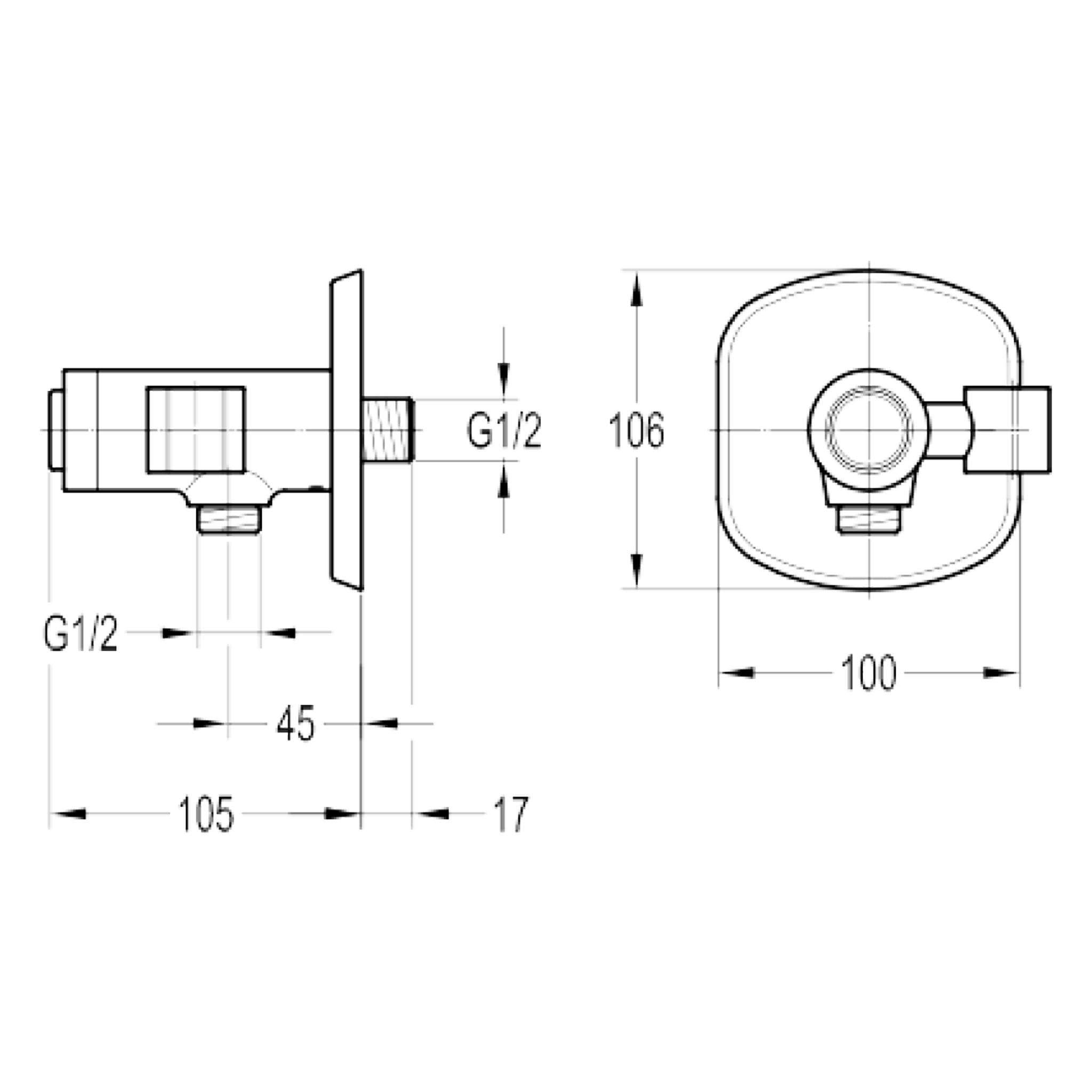 Flova Fusion GoClick Handset Holder With Flow Control