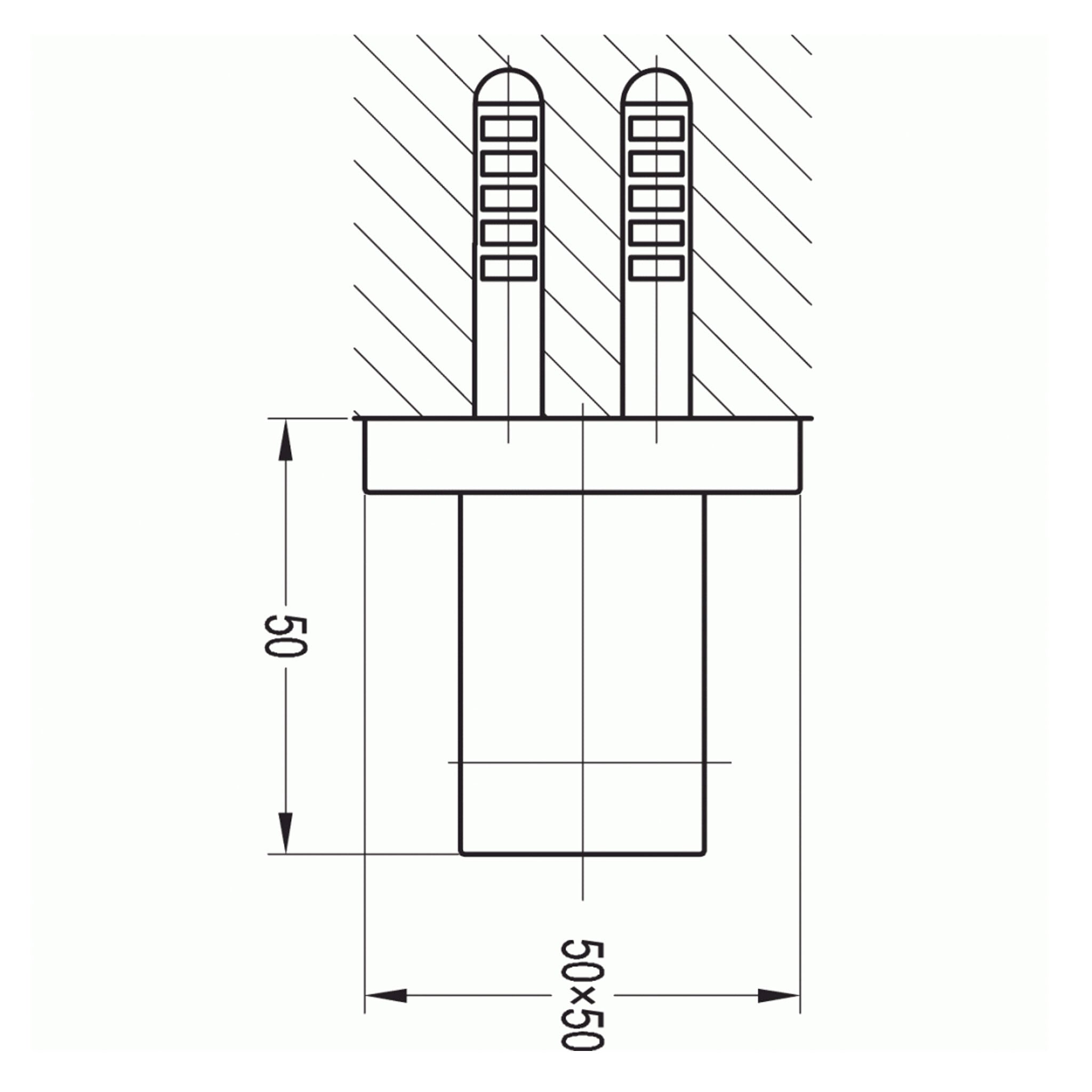 Flova Quba Square Handset Holder