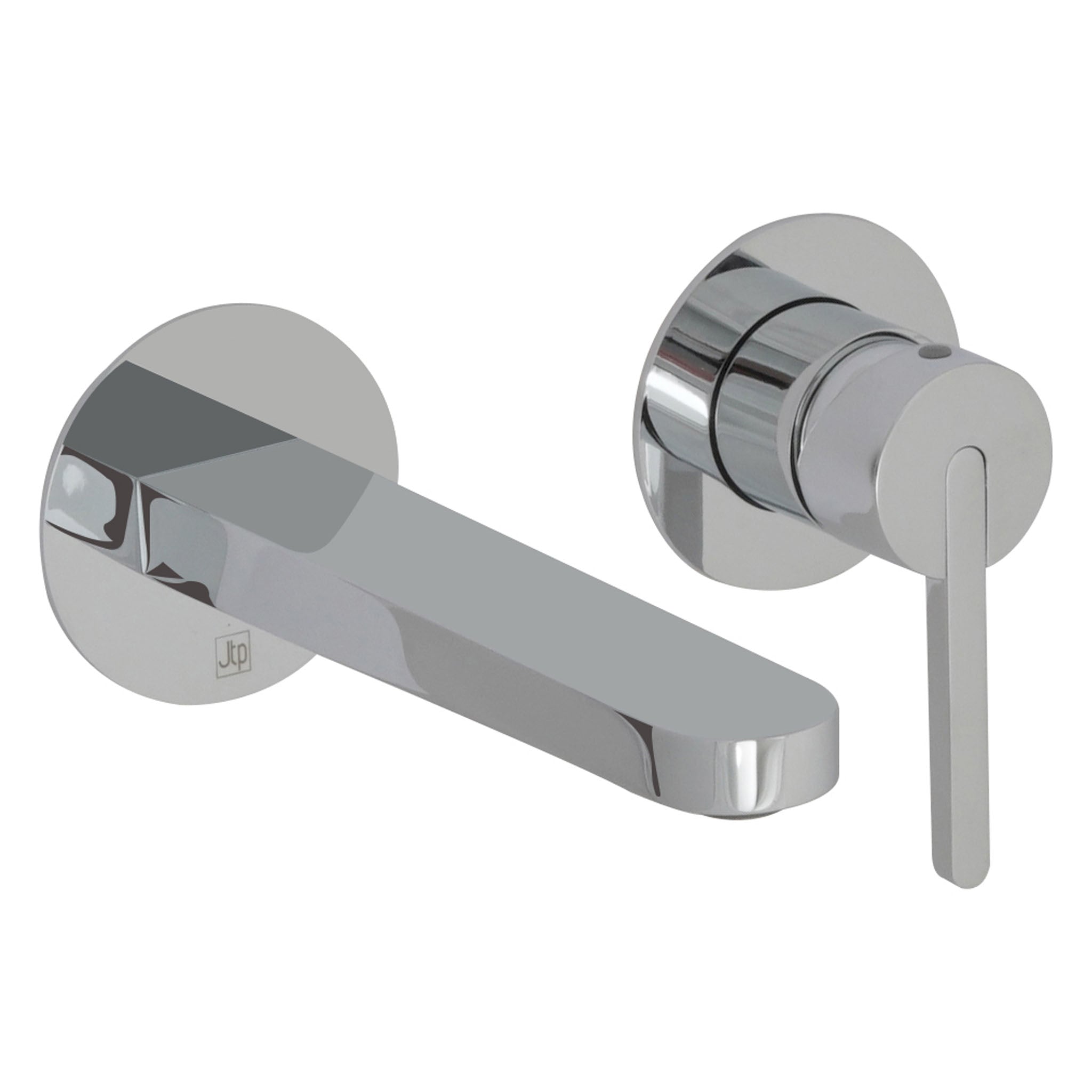 JTP Kio 2 Hole Wall Mounted Single Lever Basin Mixer Tap