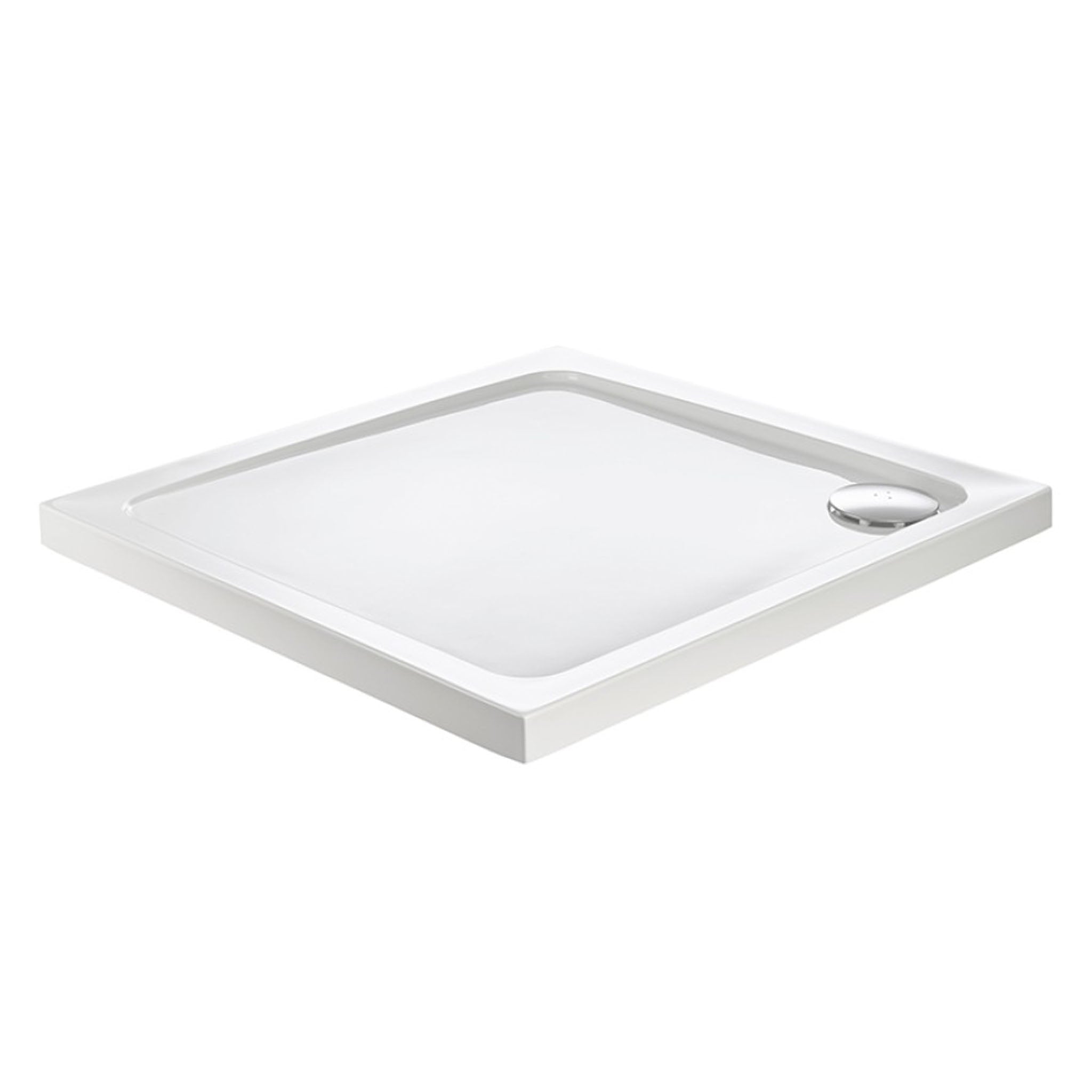 Sonas Kristal Square Shower Tray & Waste