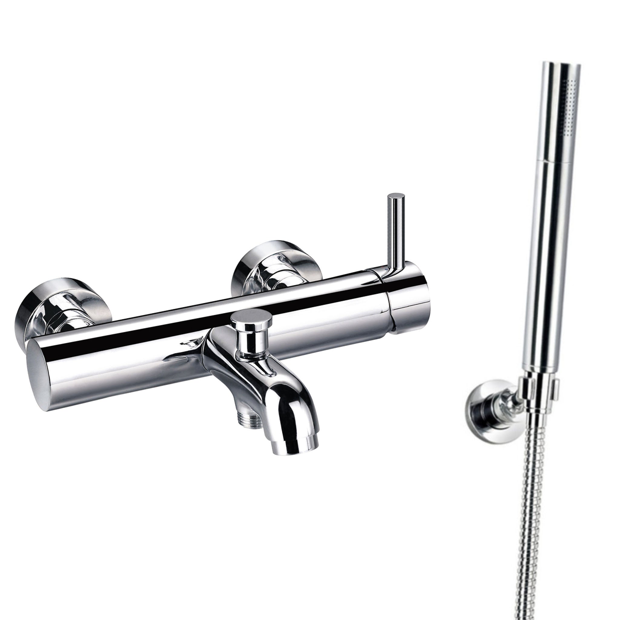 Flova Levo Wall Mounted Bath Shower Mixer Tap