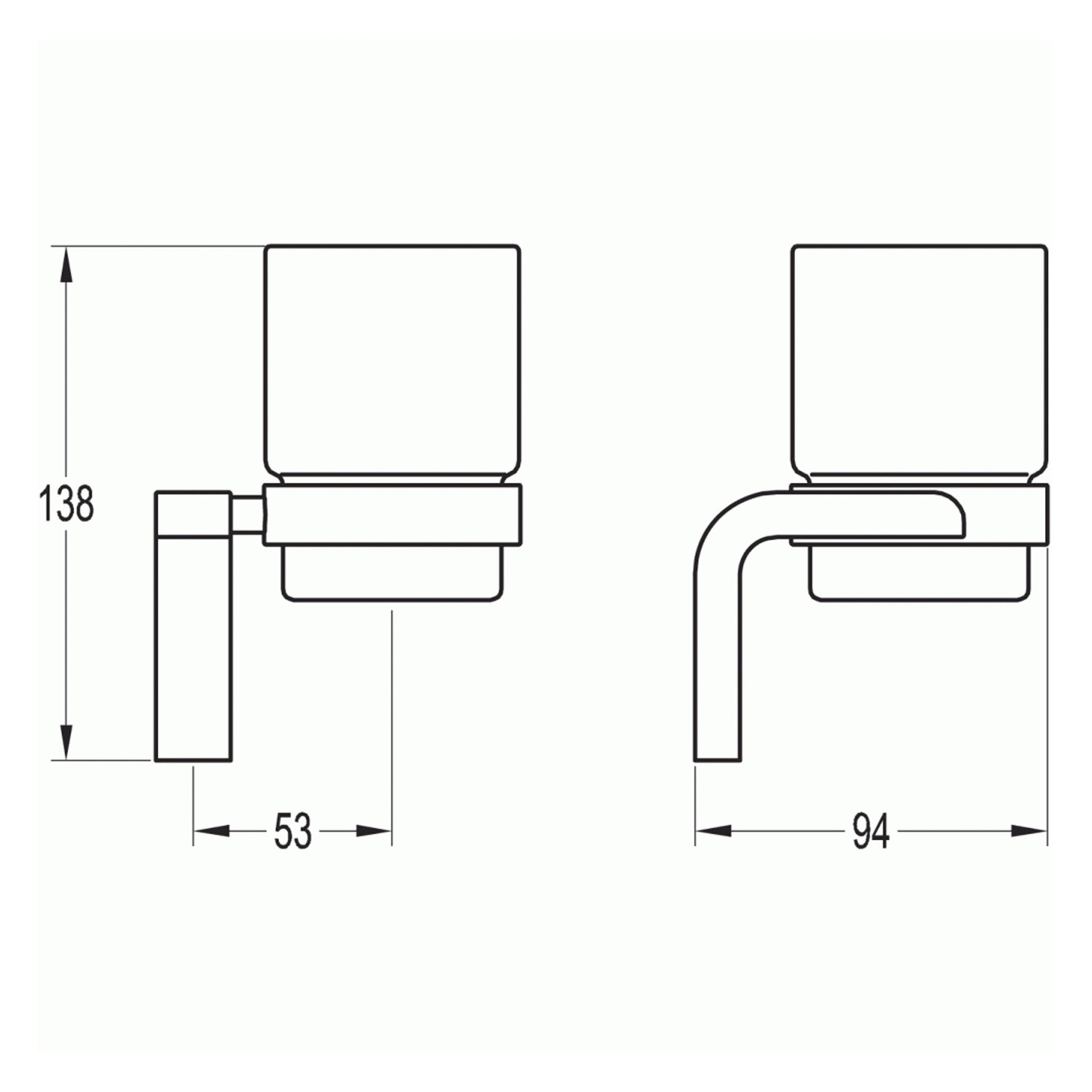 Flova Lynn Single Glass Tumbler Holder