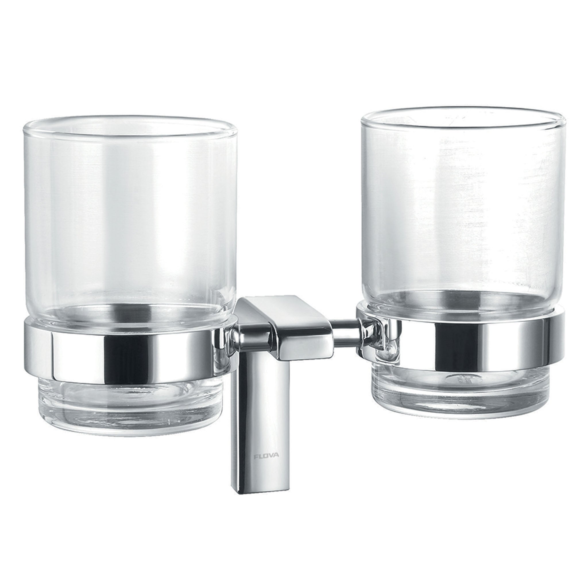 Flova Lynn Double Glass Tumbler Holder