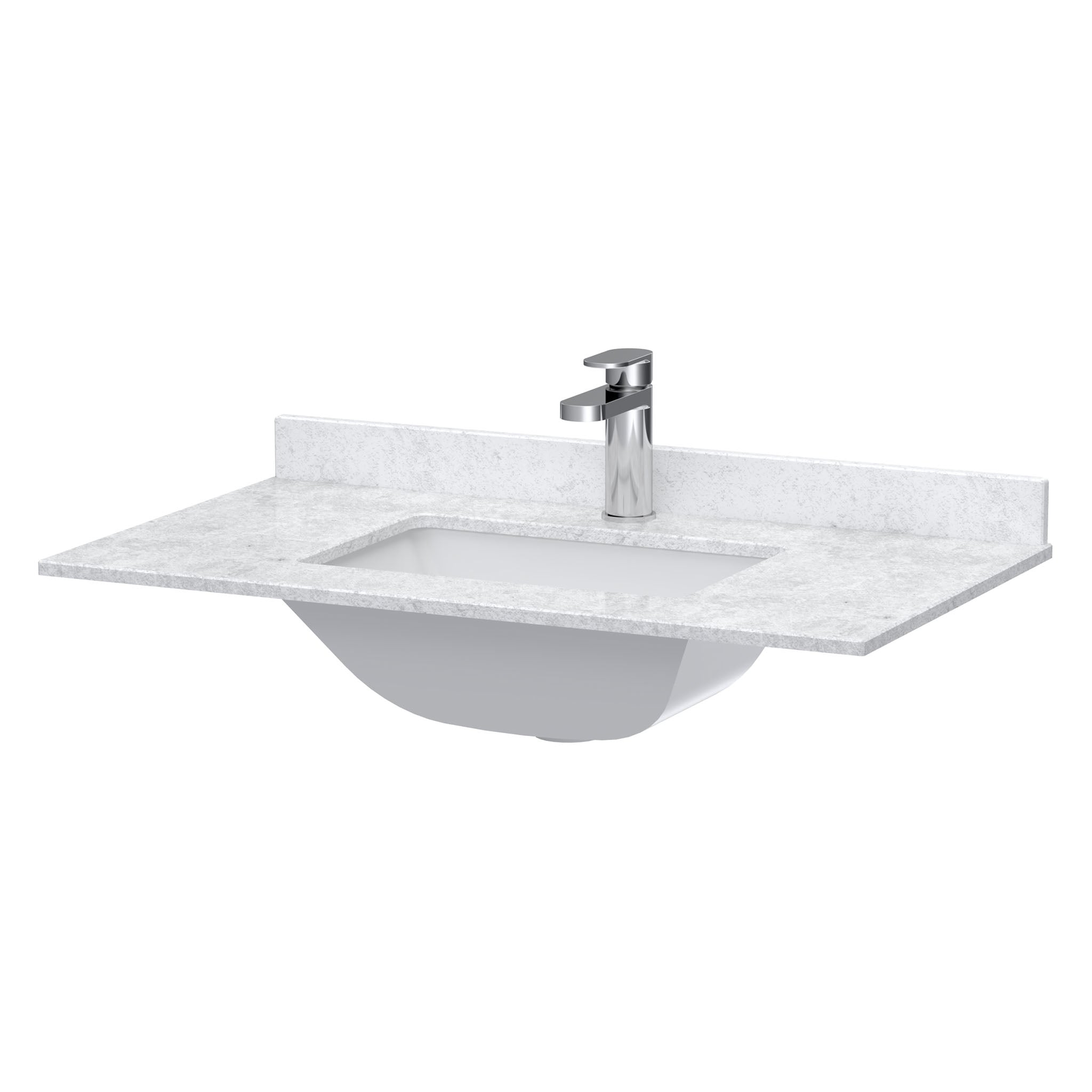 BC Designs 800mm Marble Top & Basin