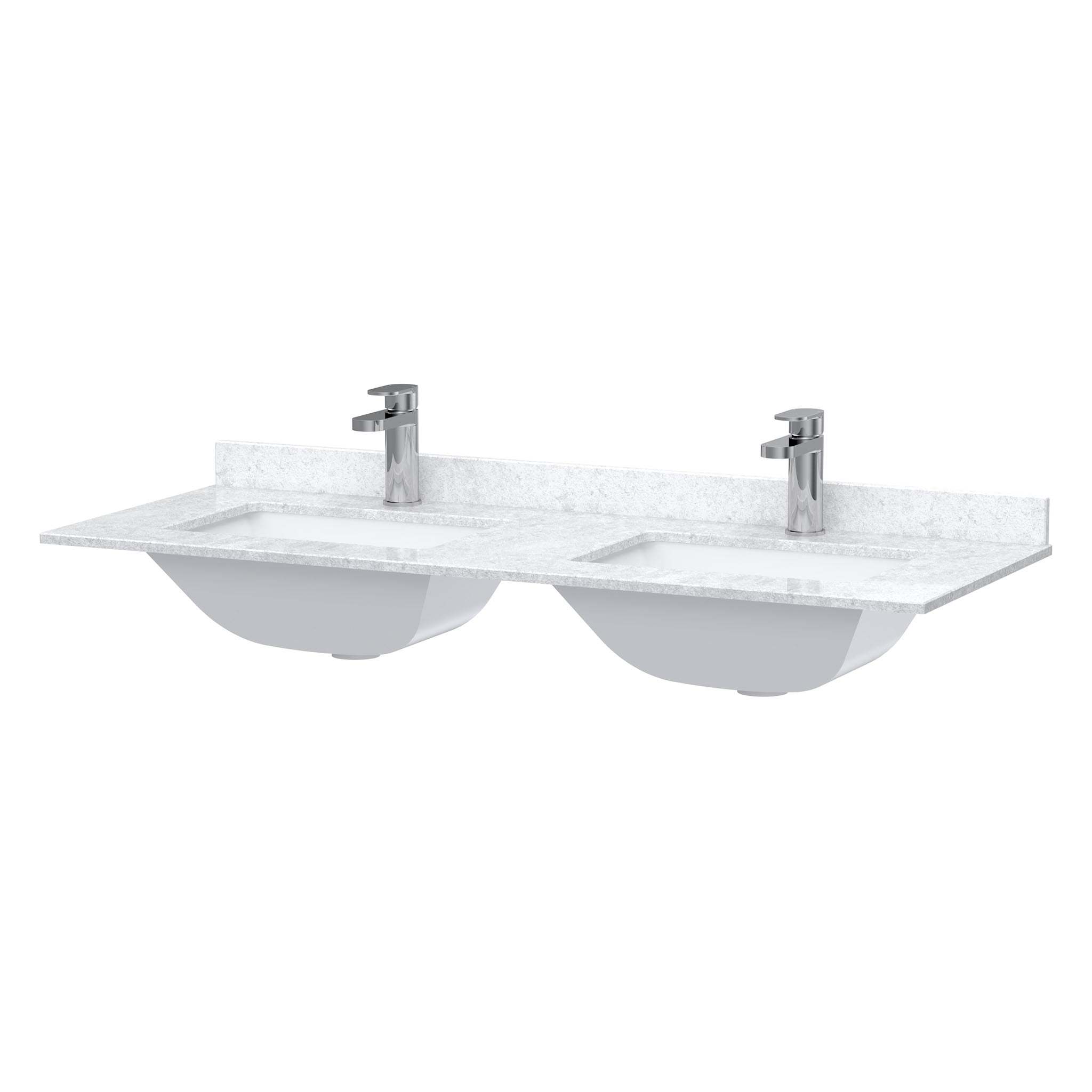 BC Designs 1200mm Marble Top & Double Basin