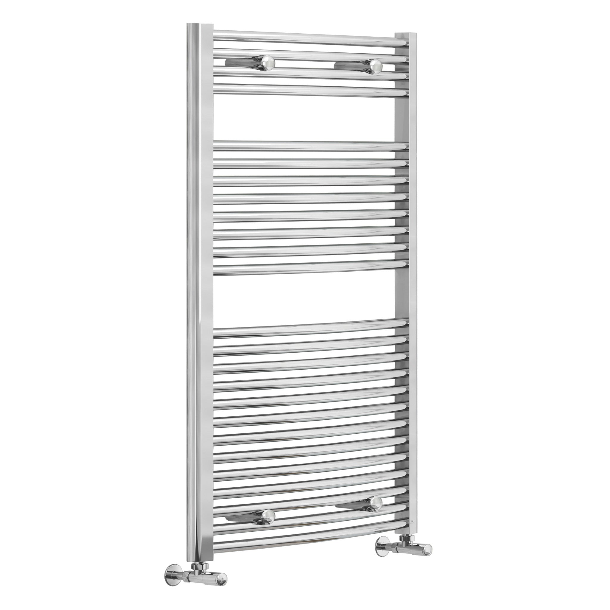 MyLife Clearance Vine Curved Wall Mounted Heated Towel Rail 1200 x 600mm