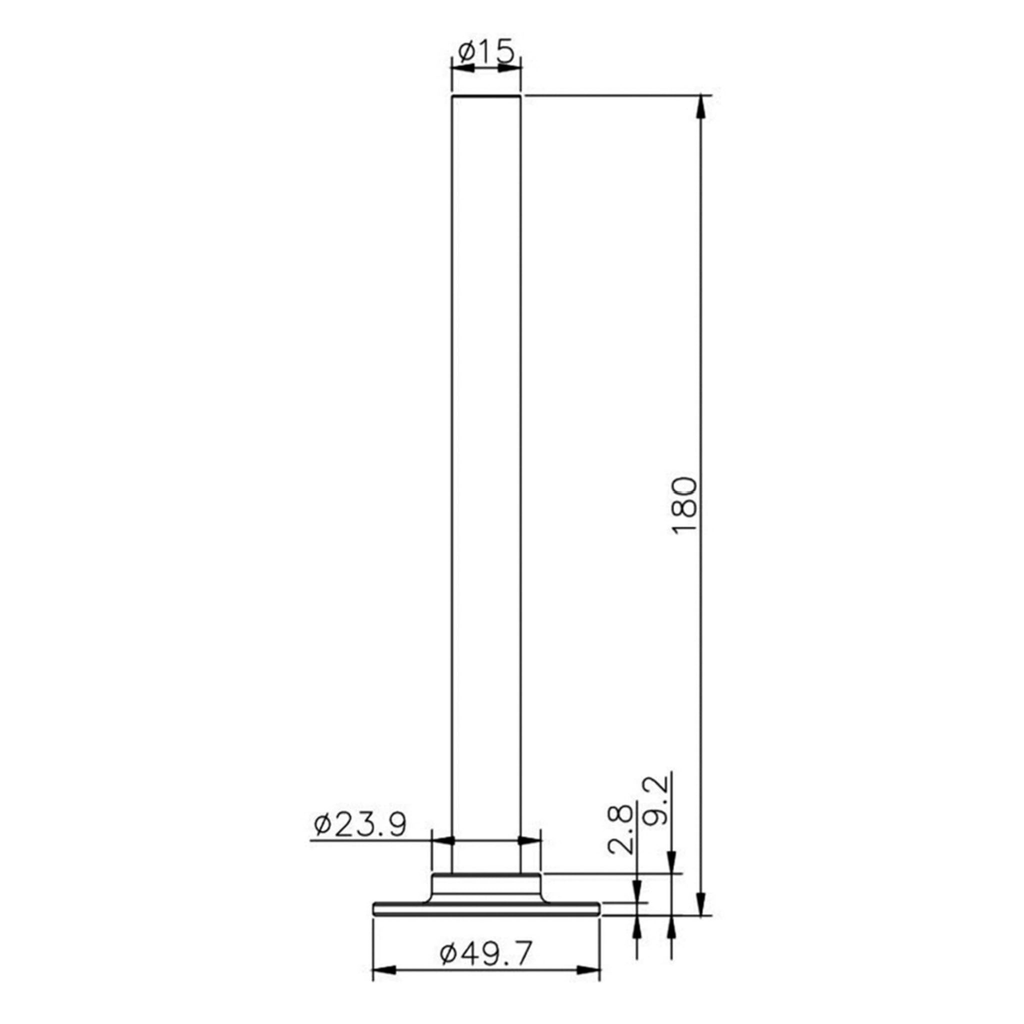 JTP Set Of Pipe & Flanges For Radiators Valves (Pair)