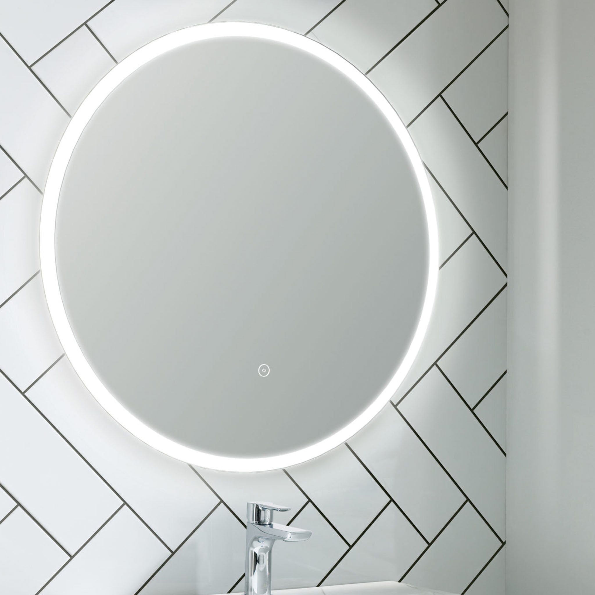 JTP Apollo Round LED Mirror 600 x 600mm