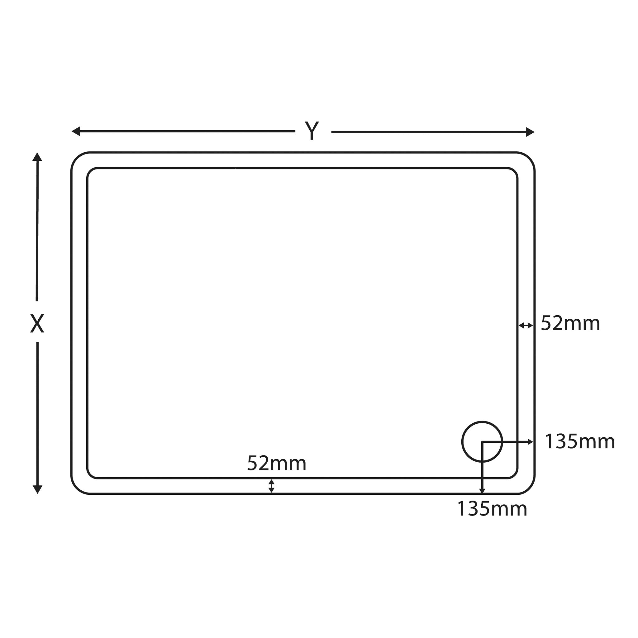 Roman Rectangle Shower Tray