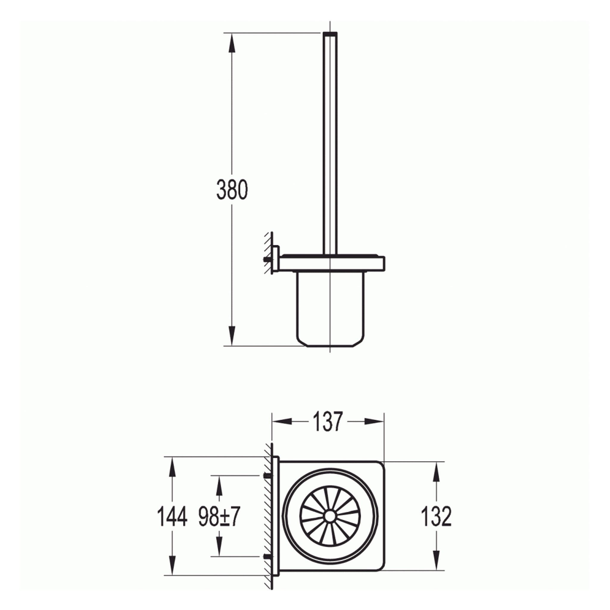 Flova Sofija Toilet Brush & Holder