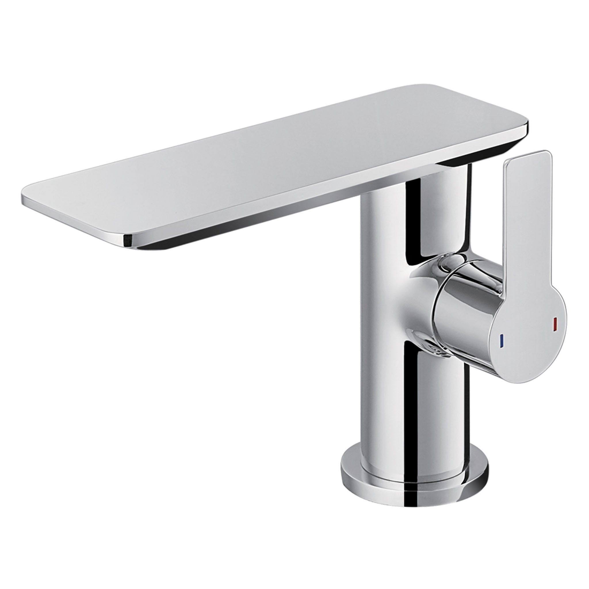 Flova Spring 125mm Single Lever Basin Mixer Tap & Waste