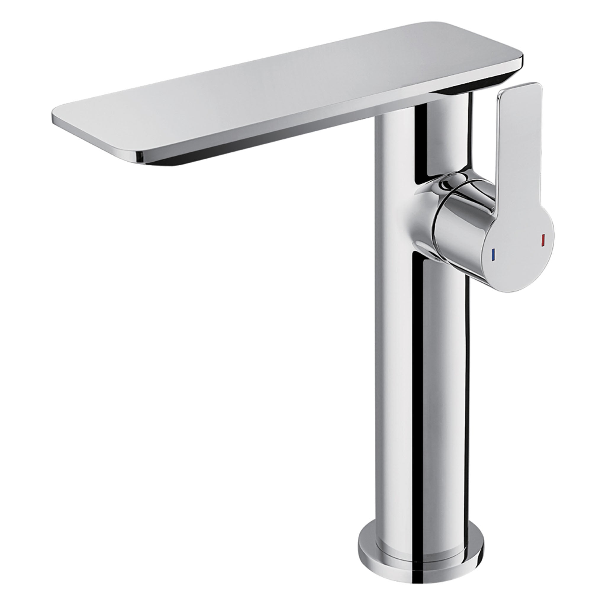 Flova Spring 205mm Tall Single Lever Basin Mixer Tap & Waste